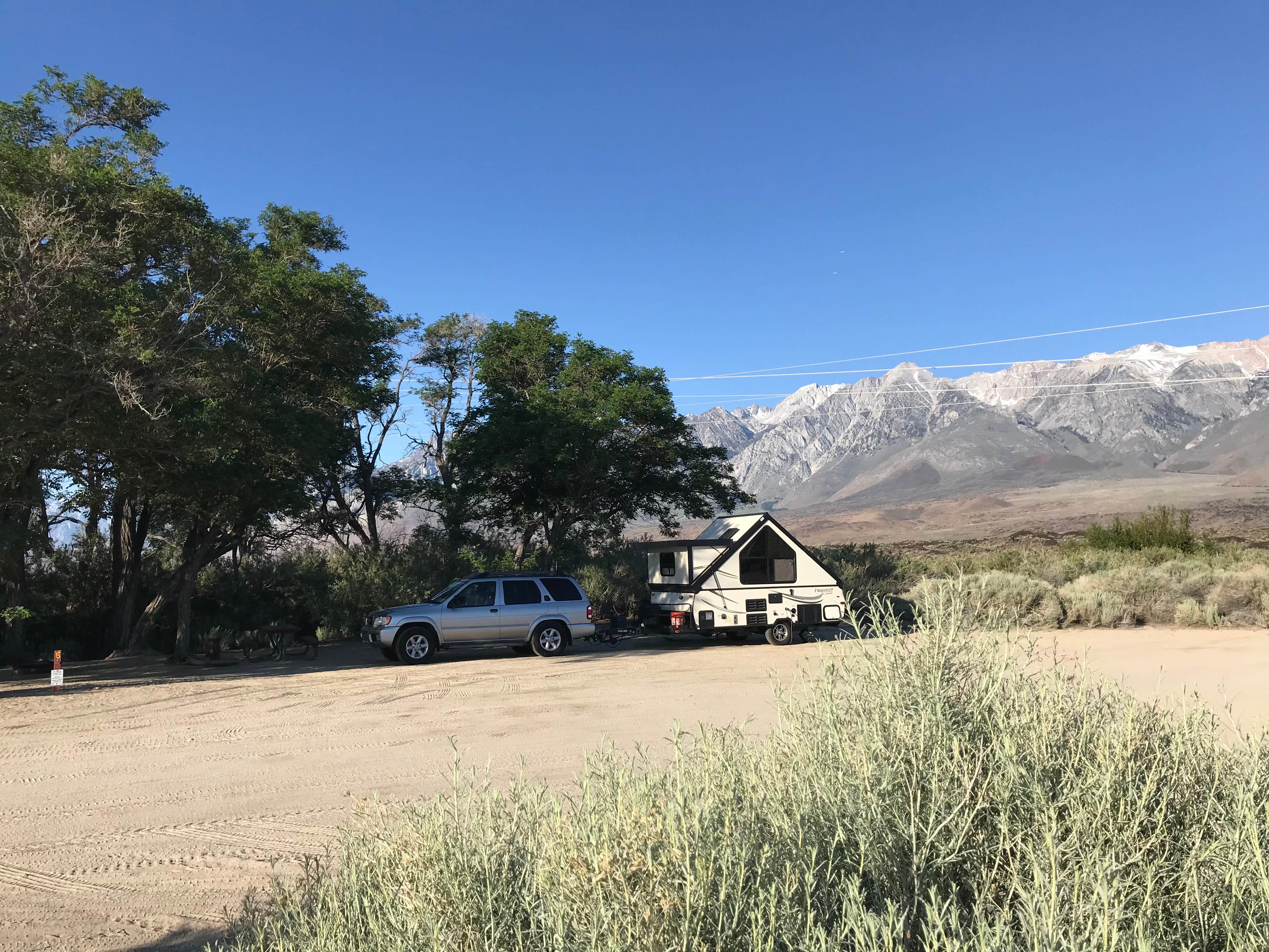 Michael H.'s photo of rv camping at Taboose Creek Campground near Independence, CA