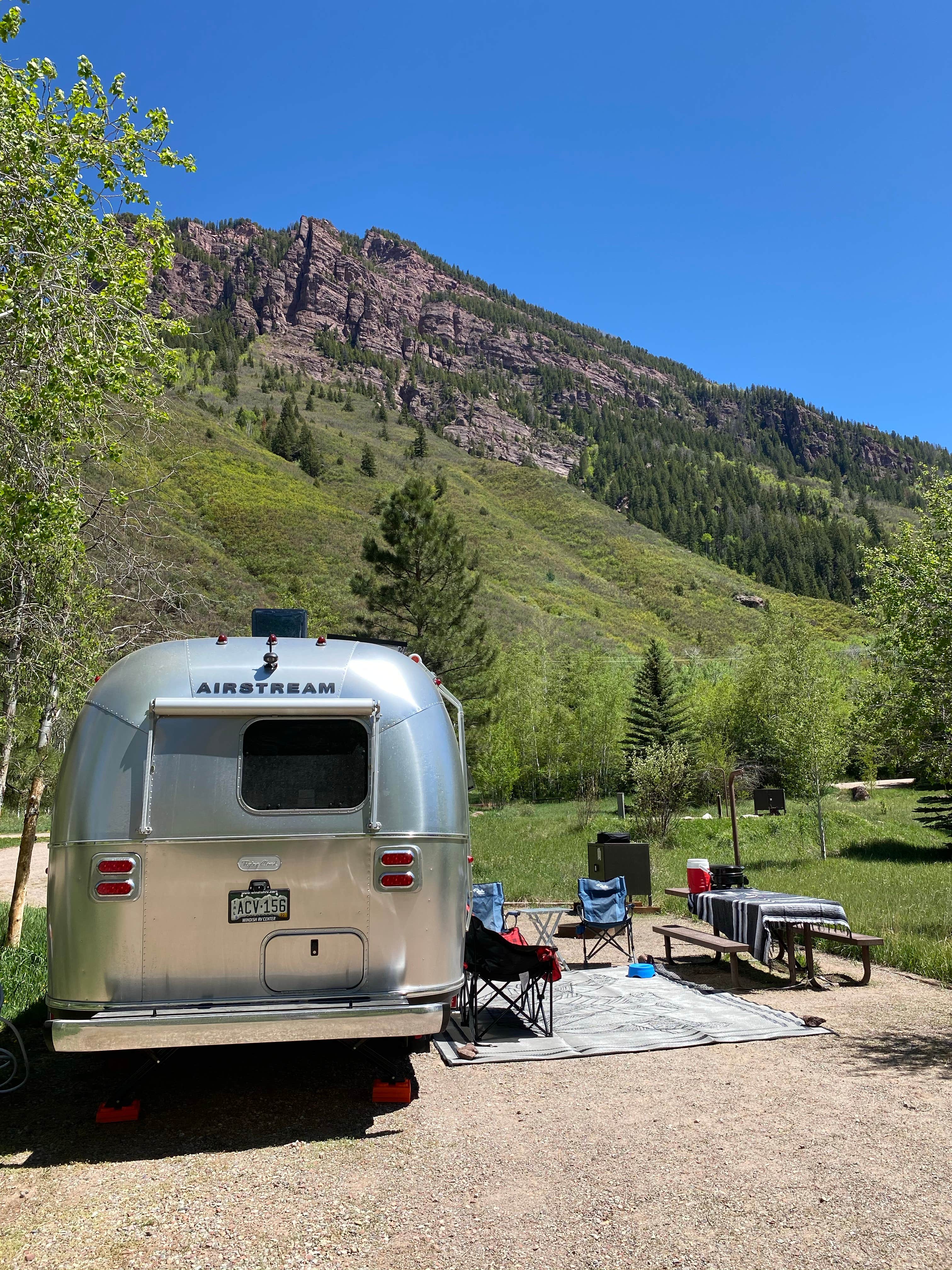 Rebeca H.'s photo of rv camping at Redstone White River National Forest near Carbondale, CO