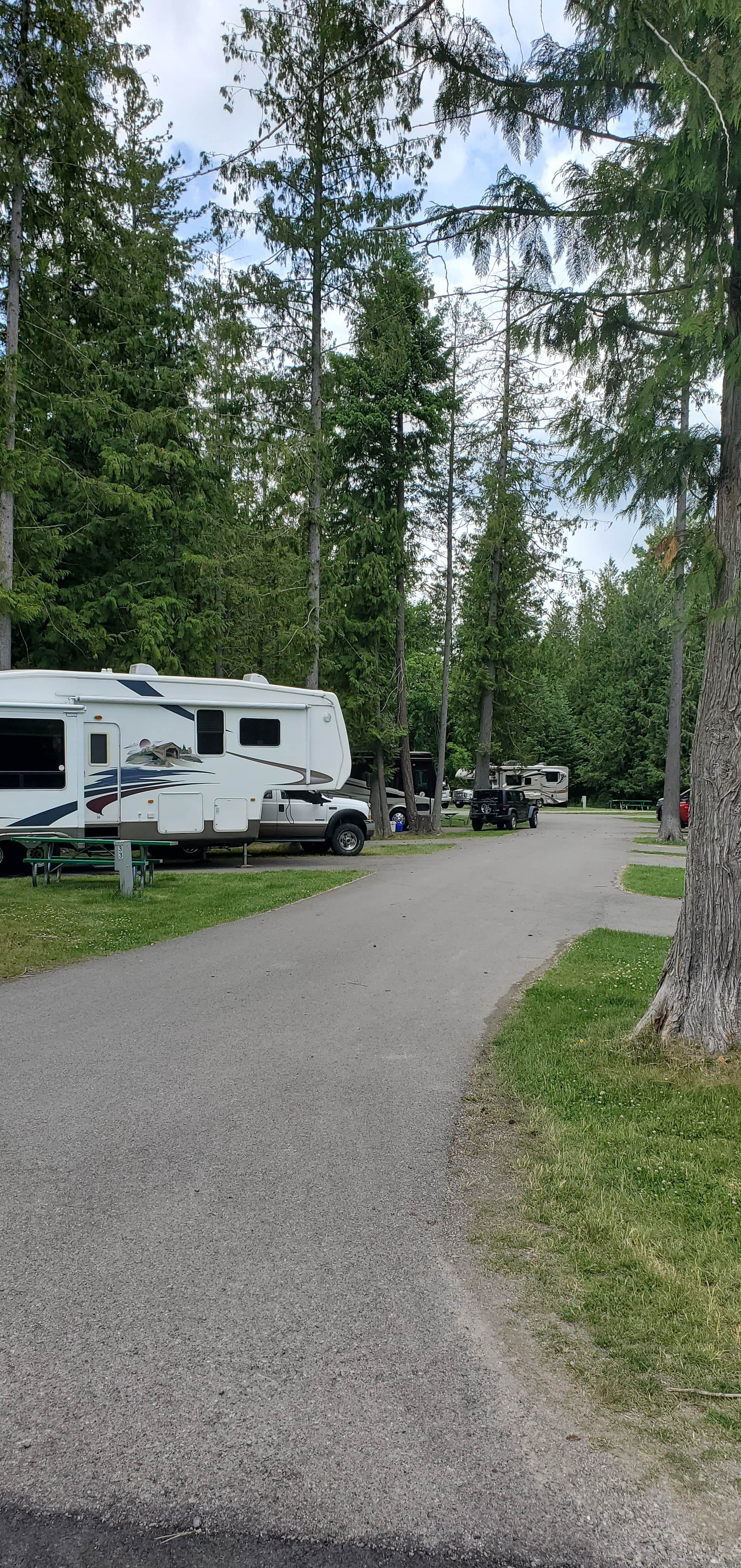 Always C.'s photo of rv camping at Bonner County Fairgrounds near Idaho Panhandle National Forests