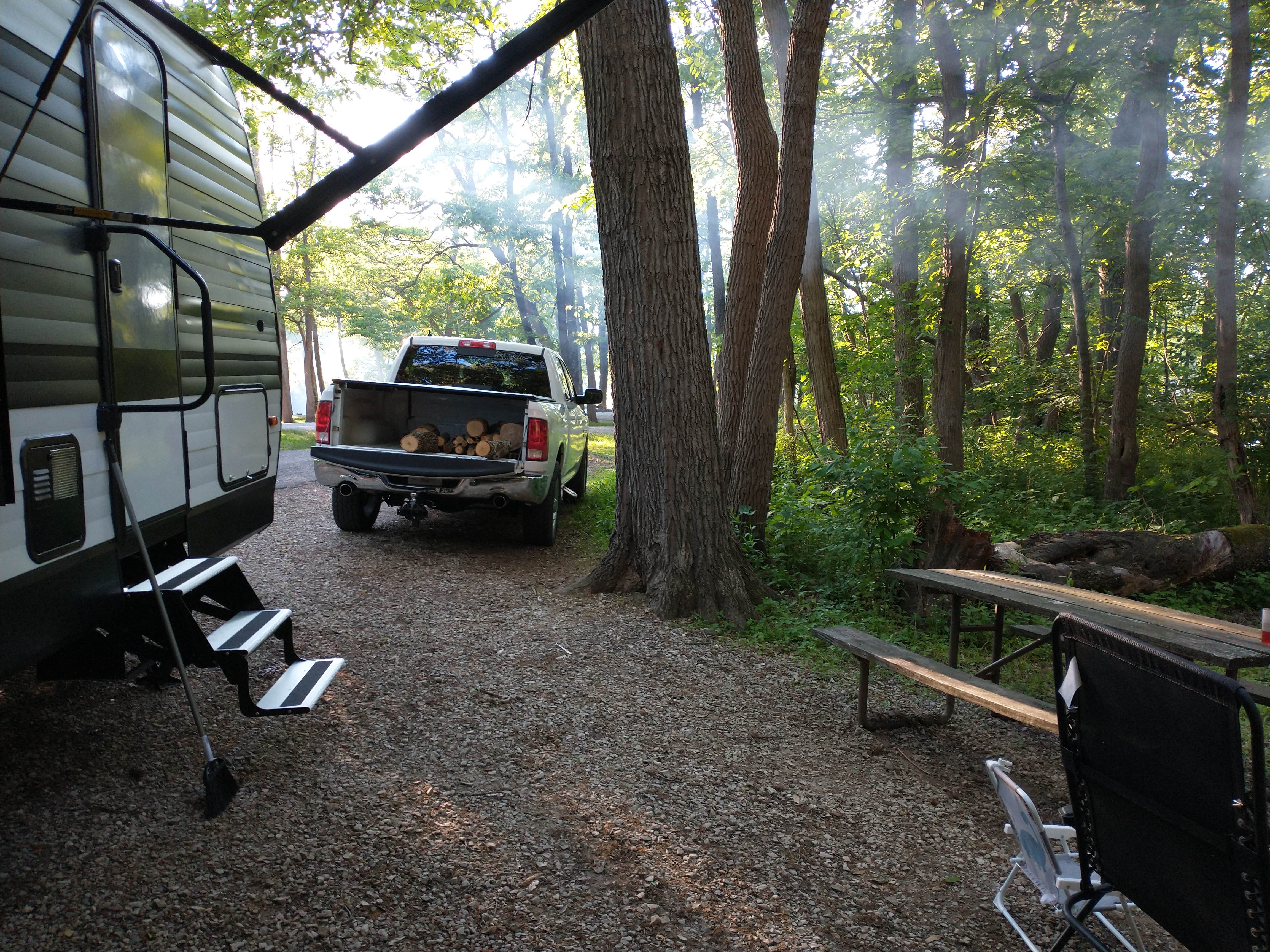 Cris C.'s photo of rv camping at Red Hills Lake State Park — Red Hills State Park near Johnsonville, IL