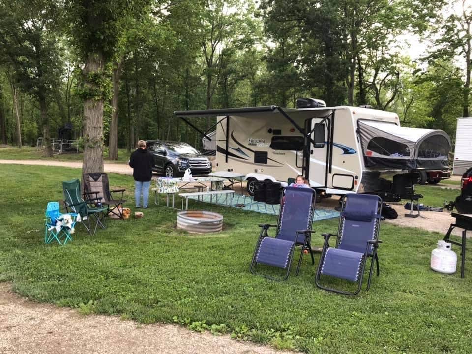 Courtney A.'s photo at Steamboat Park Campground near Caledonia, MI