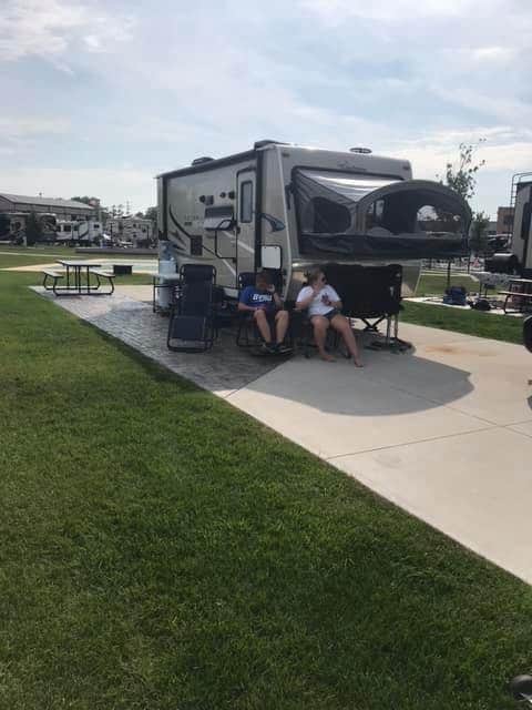 Courtney A.'s photo at Eastpointe RV Resort near Coopersville, MI