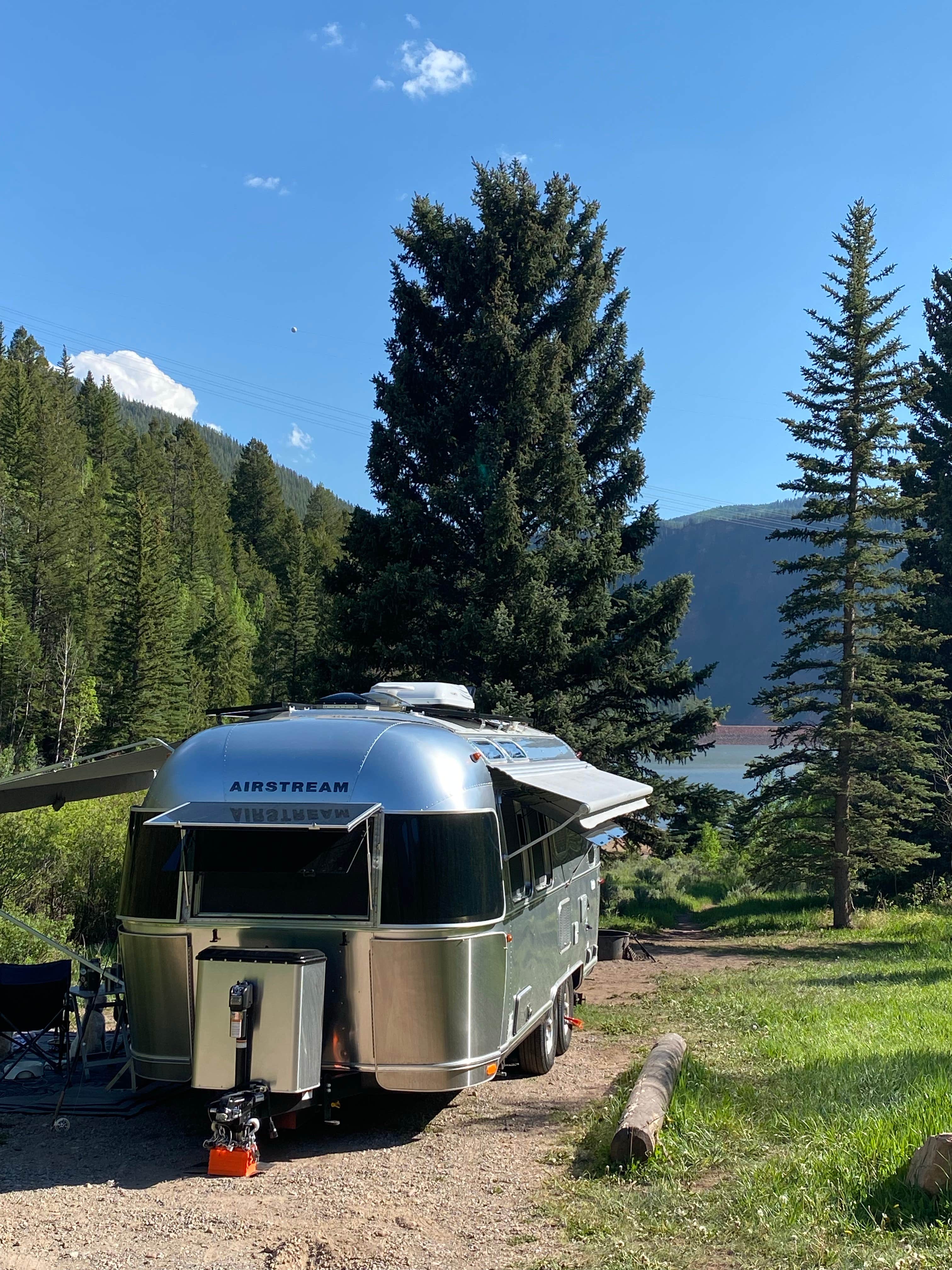 Rebeca H.'s photo of rv camping at Little Mattie Campground — White River National Forest near Gypsum, CO
