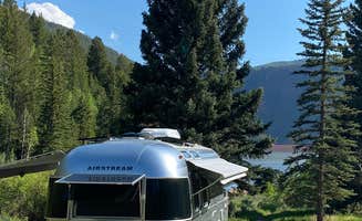 Rebeca H.'s photo of rv camping at Little Mattie Campground — White River National Forest near White River National Forest