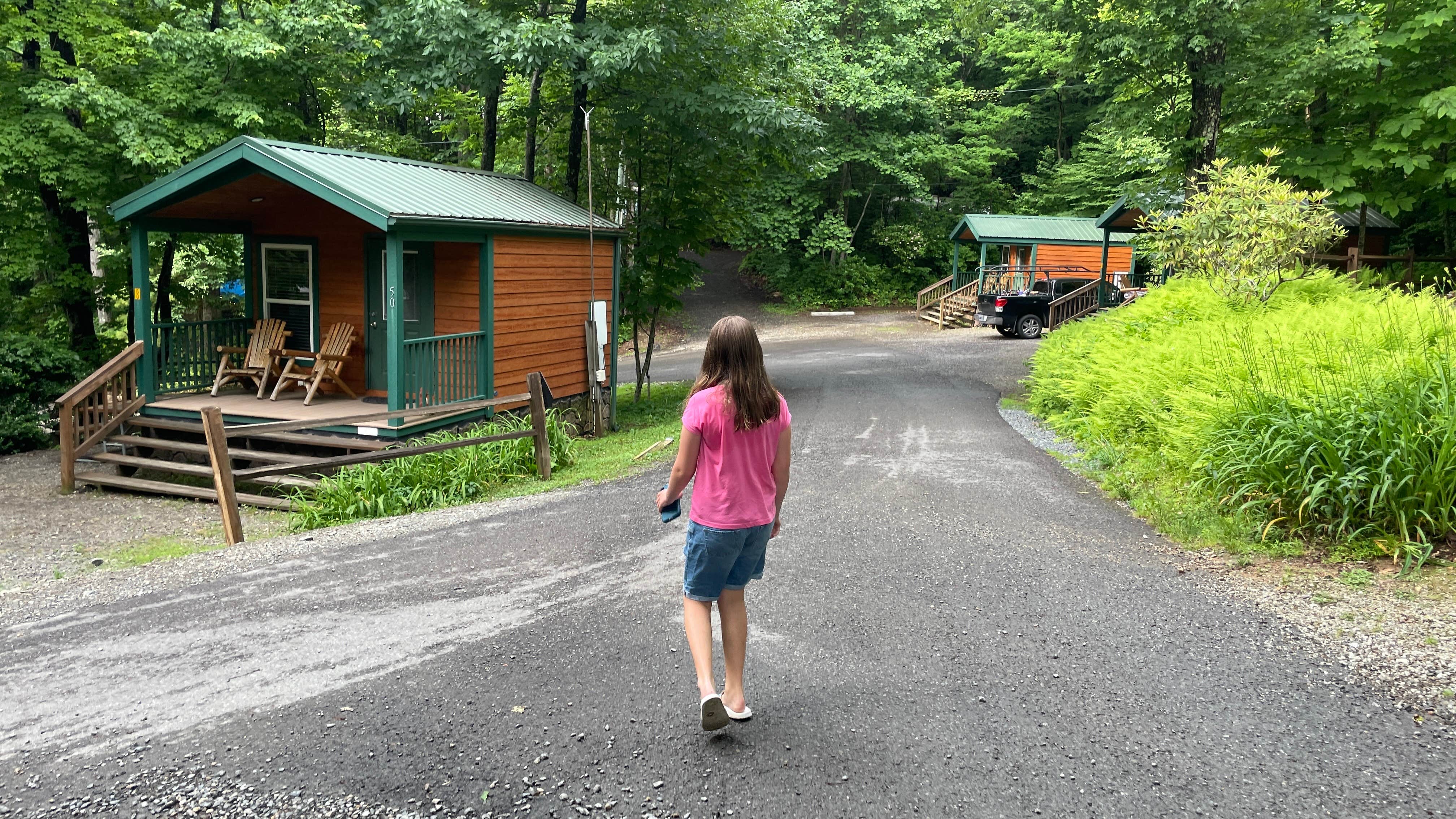 Sonyia W.'s photo of glamping accommodations at Fancy Gap-Blue Ridge Parkway KOA near Atkins, VA
