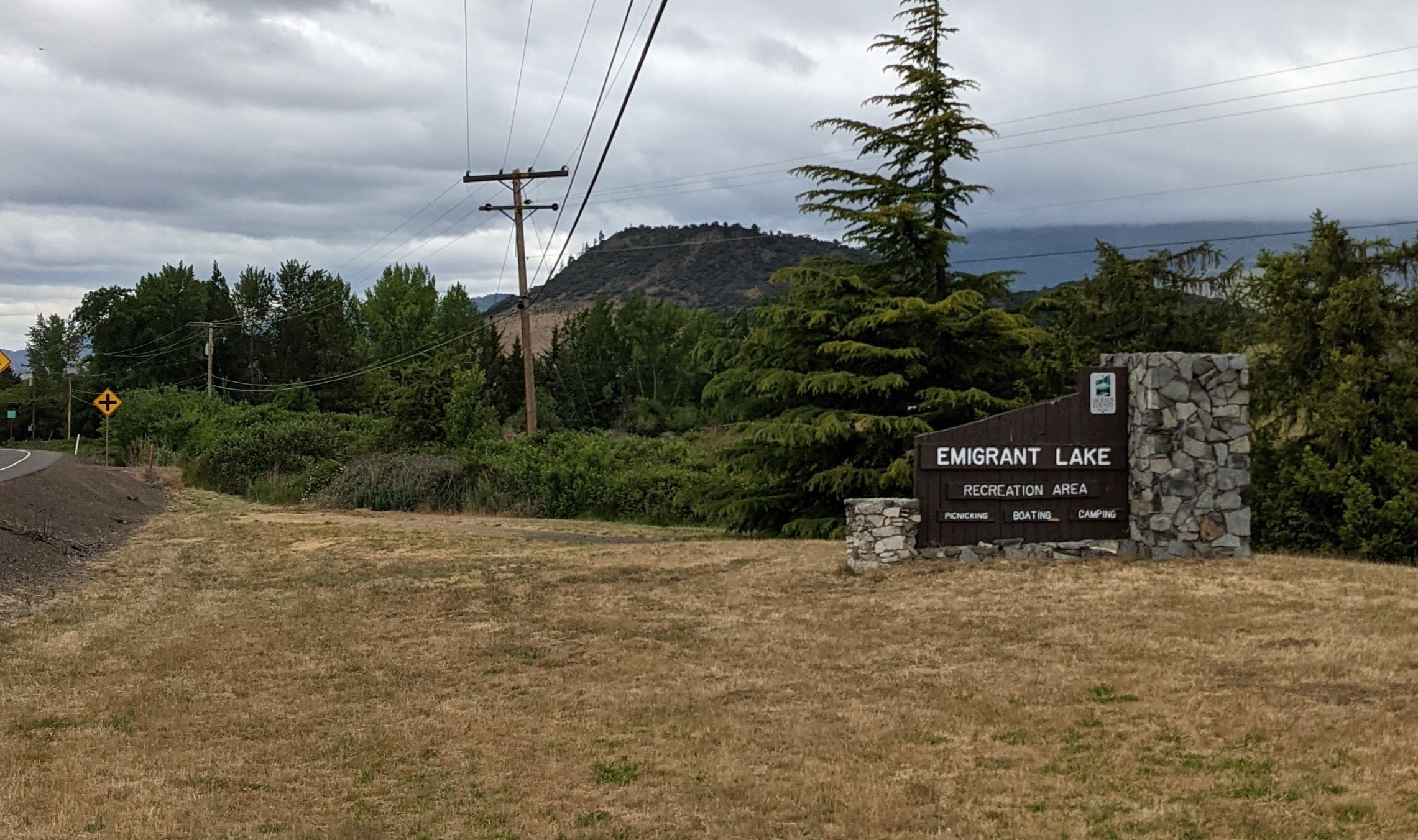 Camper submitted image from Emigrant Lake Recreation Area - Oak Slope Campground - 1