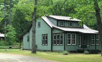 Kathie M.'s photo of a cabin at Hoeft State Park Campground near Brutus, MI