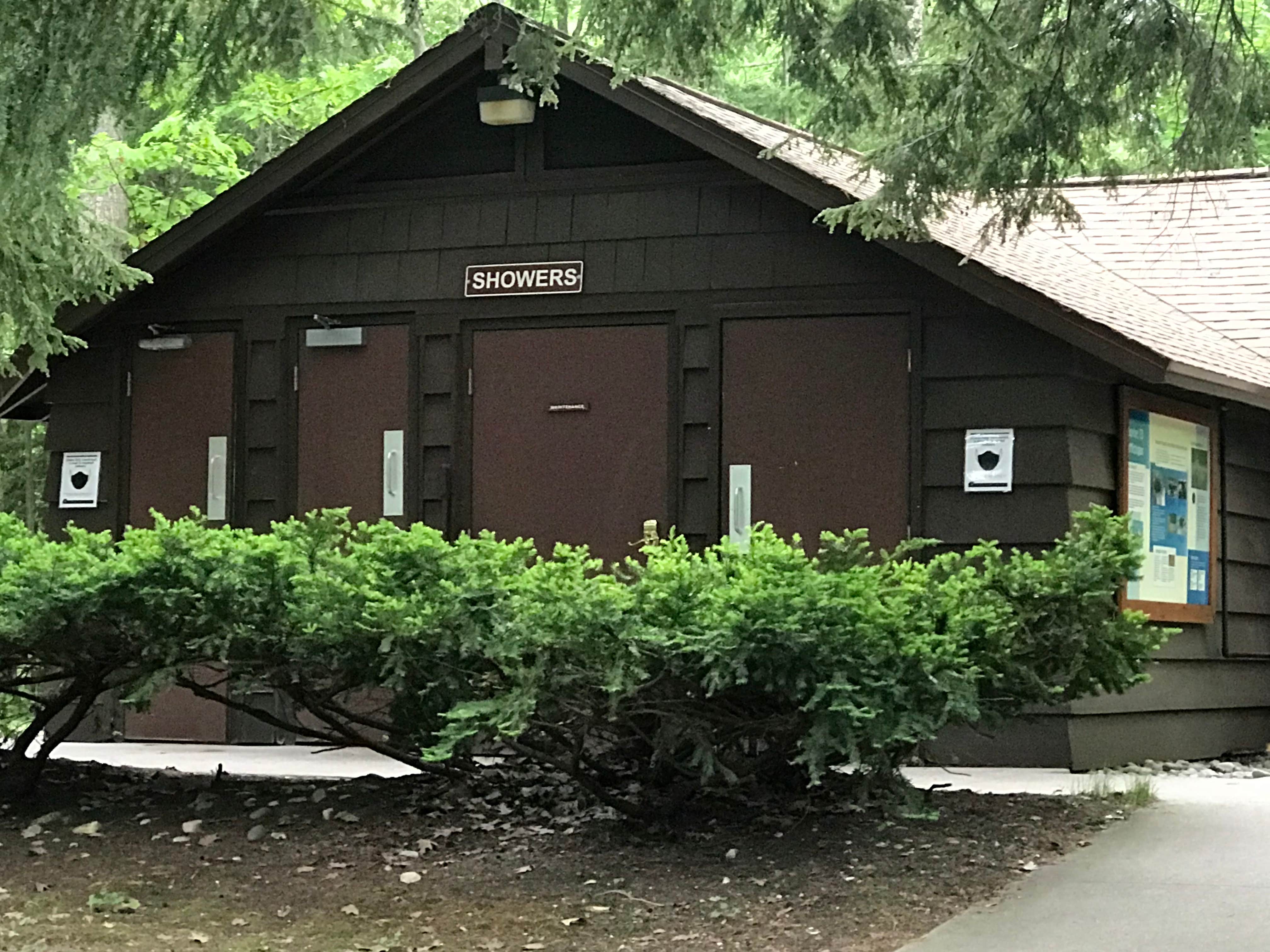 Kathie M.'s photo of glamping accommodations at Hoeft State Park Campground near Atlanta, MI