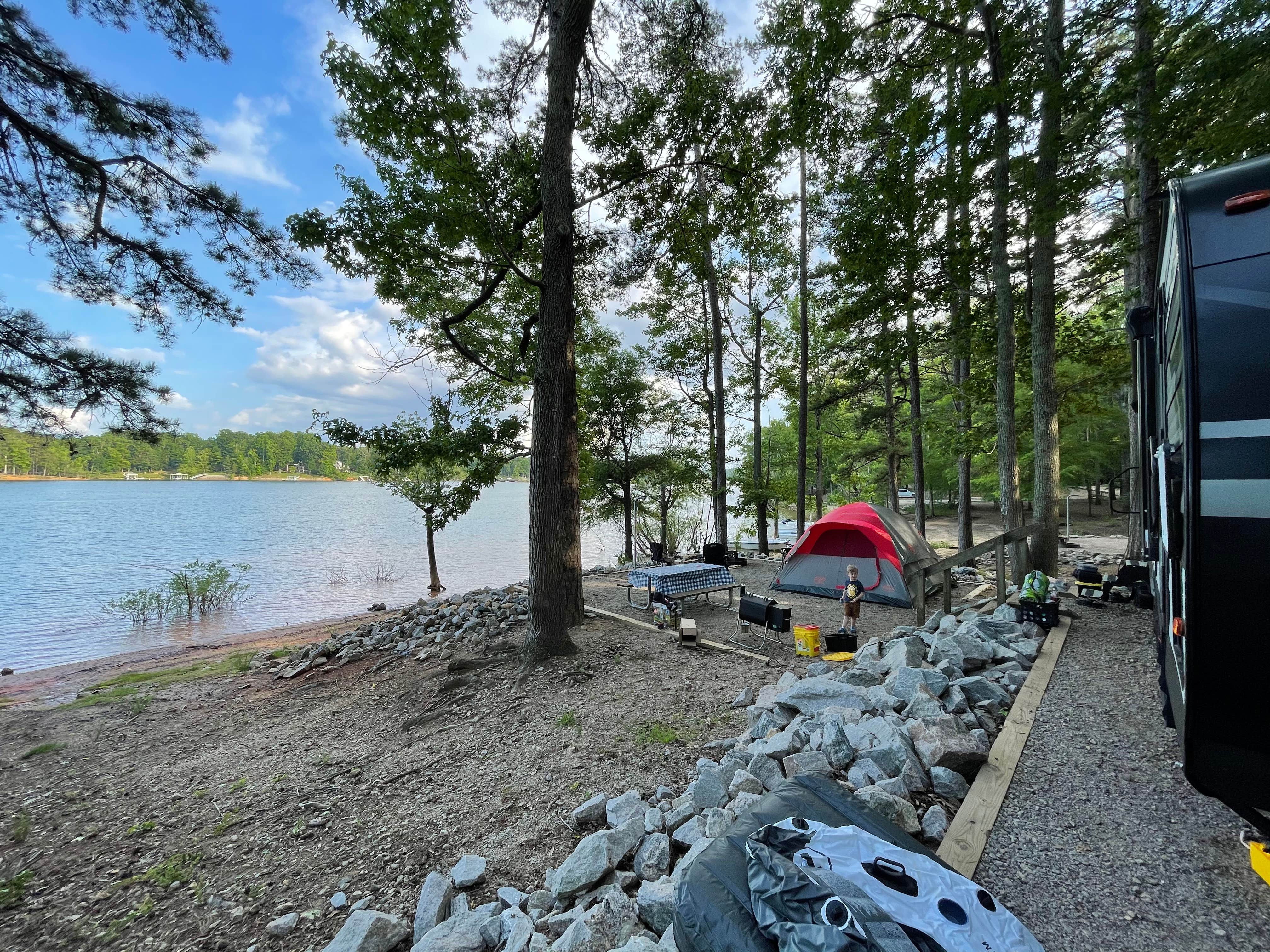 Camper-submitted photo at Nutbush Bridge Campground — Kerr Lake State Recreation Area near Henderson, NC