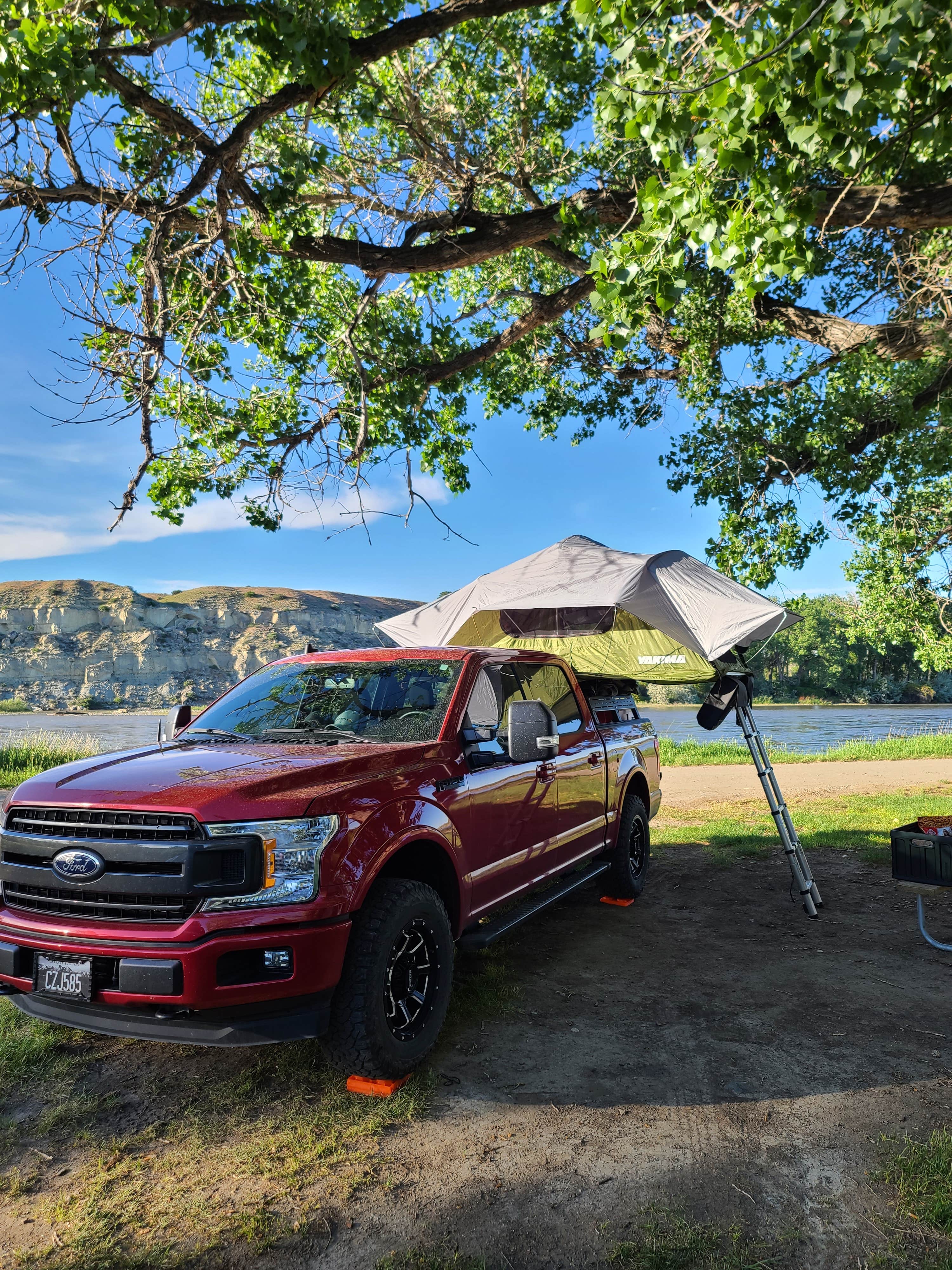 Camping near Acton Recreation Area: Captain Clark, Pompeys Pillar, Montana