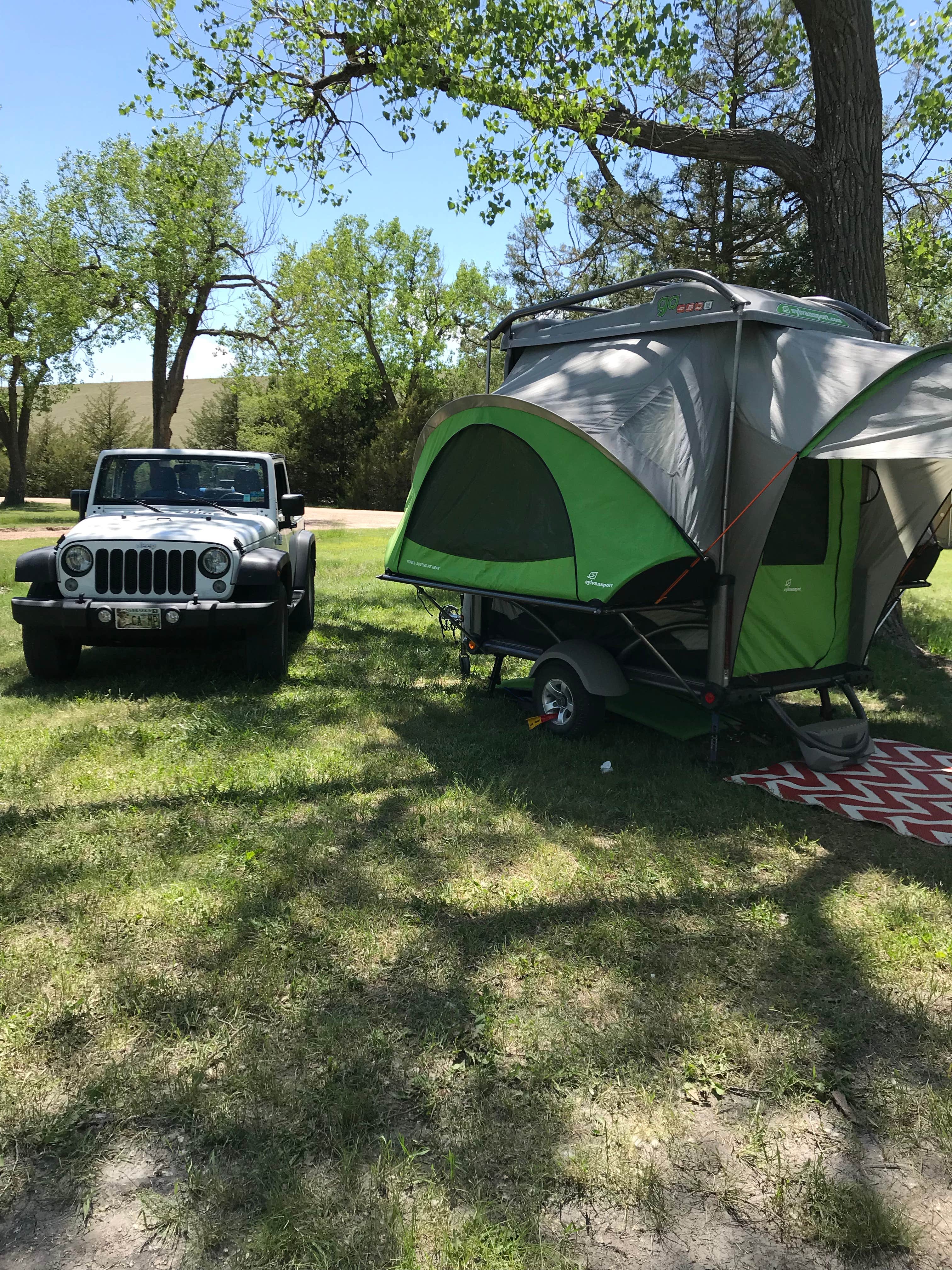 Camper submitted image from Lake Ogallala State Recreation Area Campground - 4