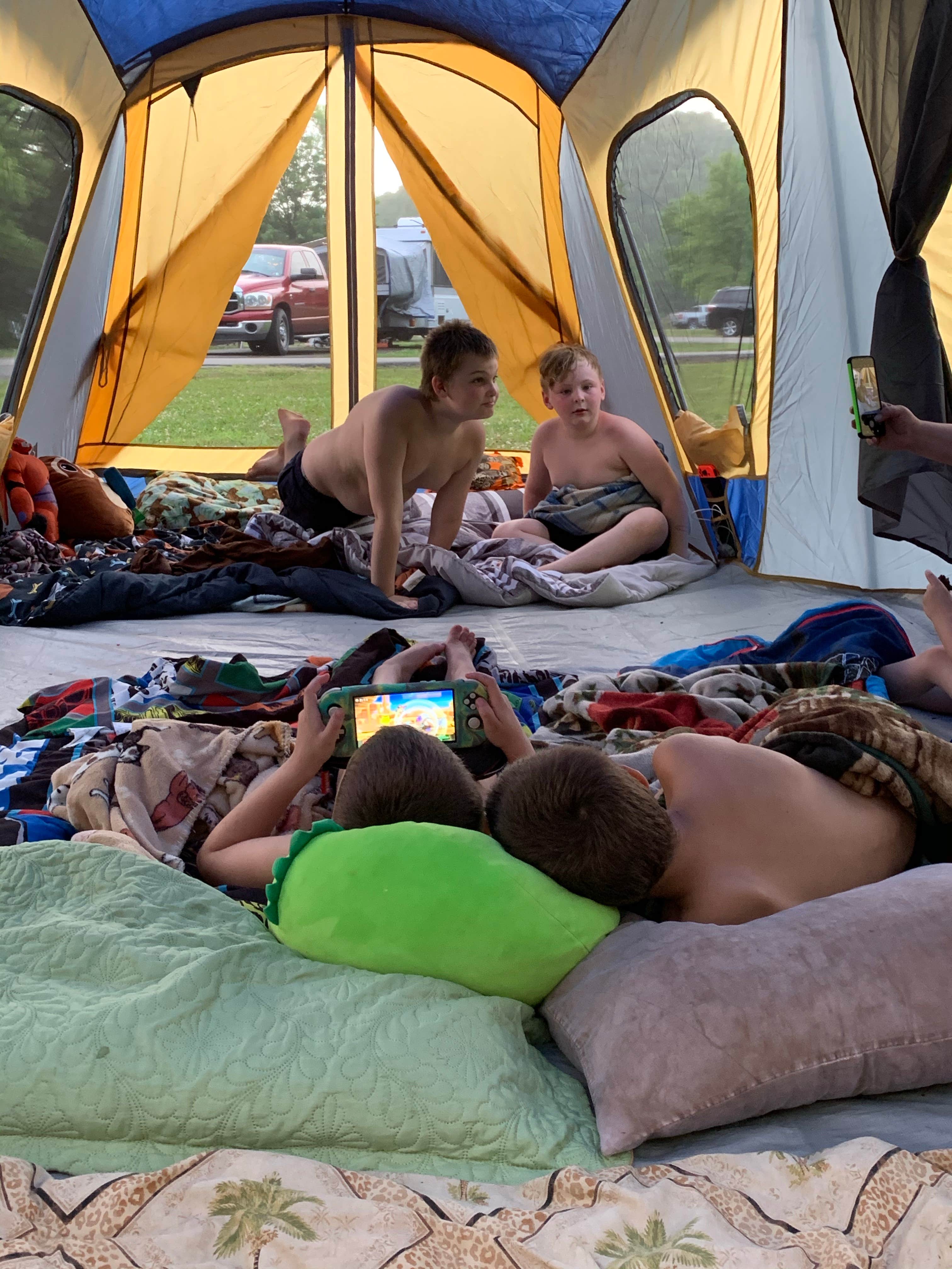 Camper-submitted photo at Old Orchard Campground — Beech Fork State Park near Lesage, WV