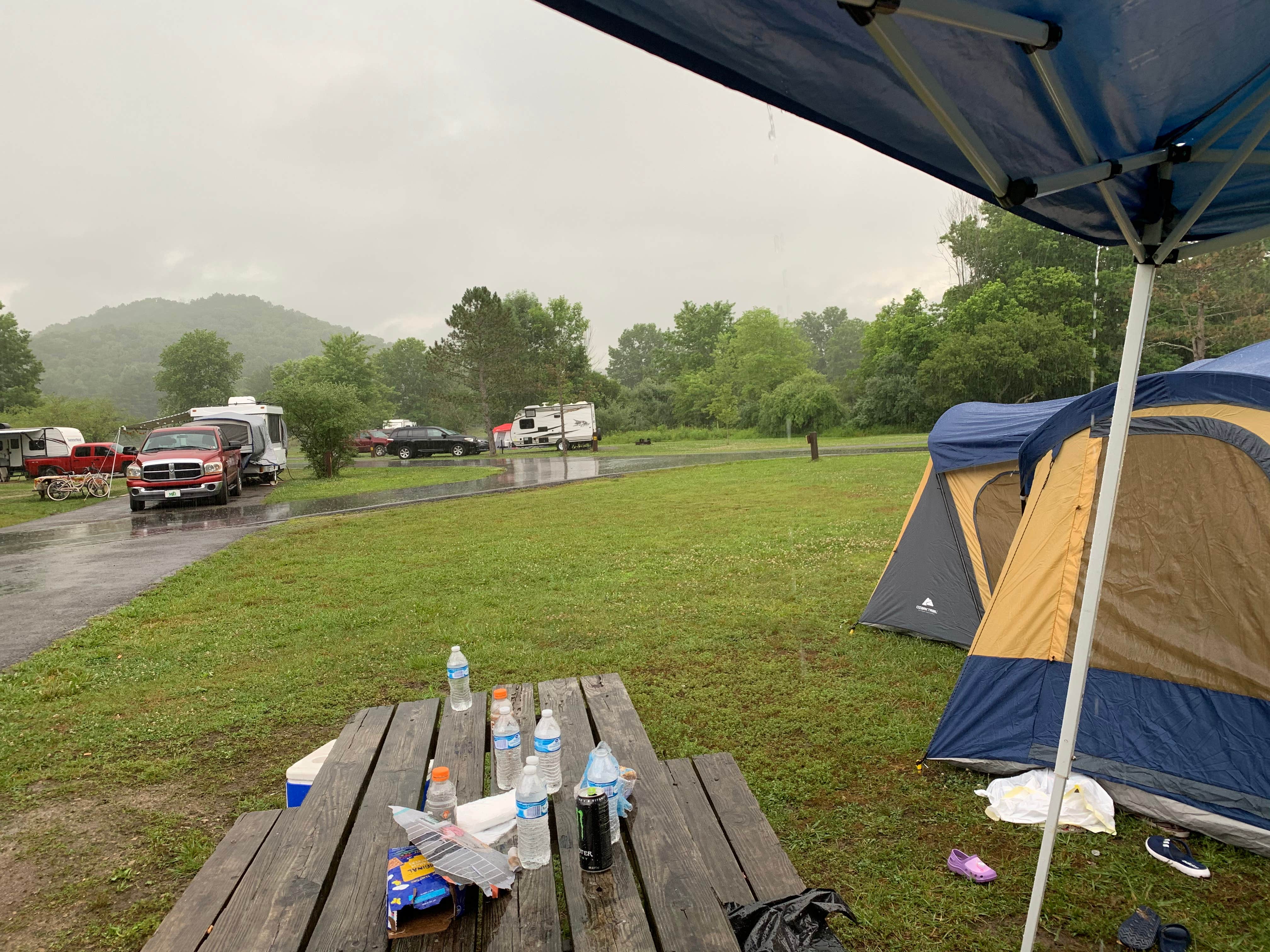 Camper-submitted photo at Old Orchard Campground — Beech Fork State Park near Lesage, WV