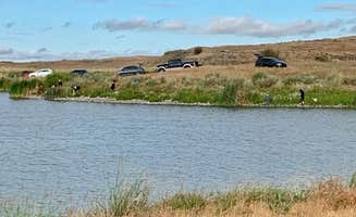 jeremy B.'s photo of a dispersed camping area at Cow Lake near Cheney, WA