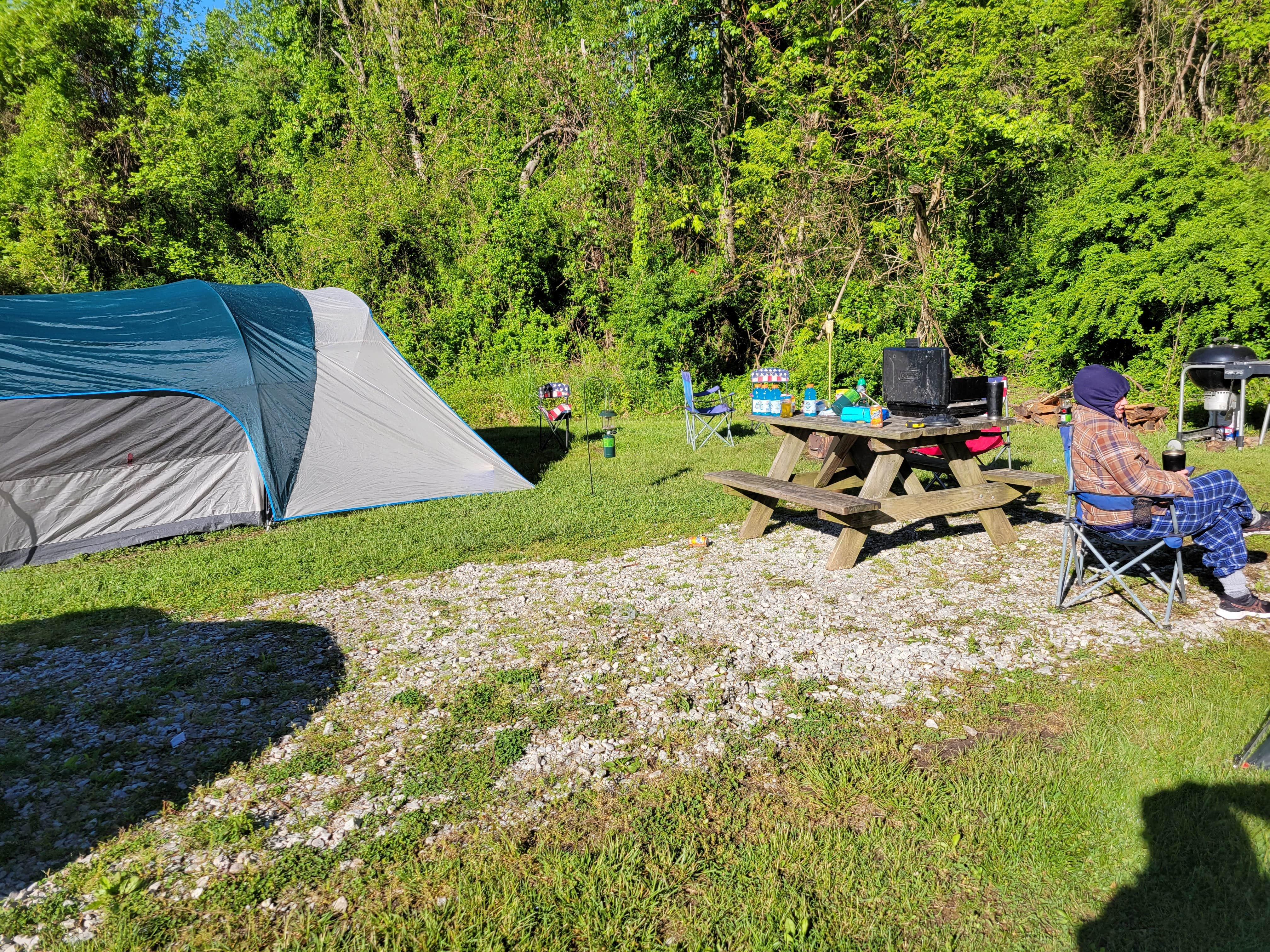 Adam M.'s photo at Clifty Falls State Park Campground near Underwood, IN