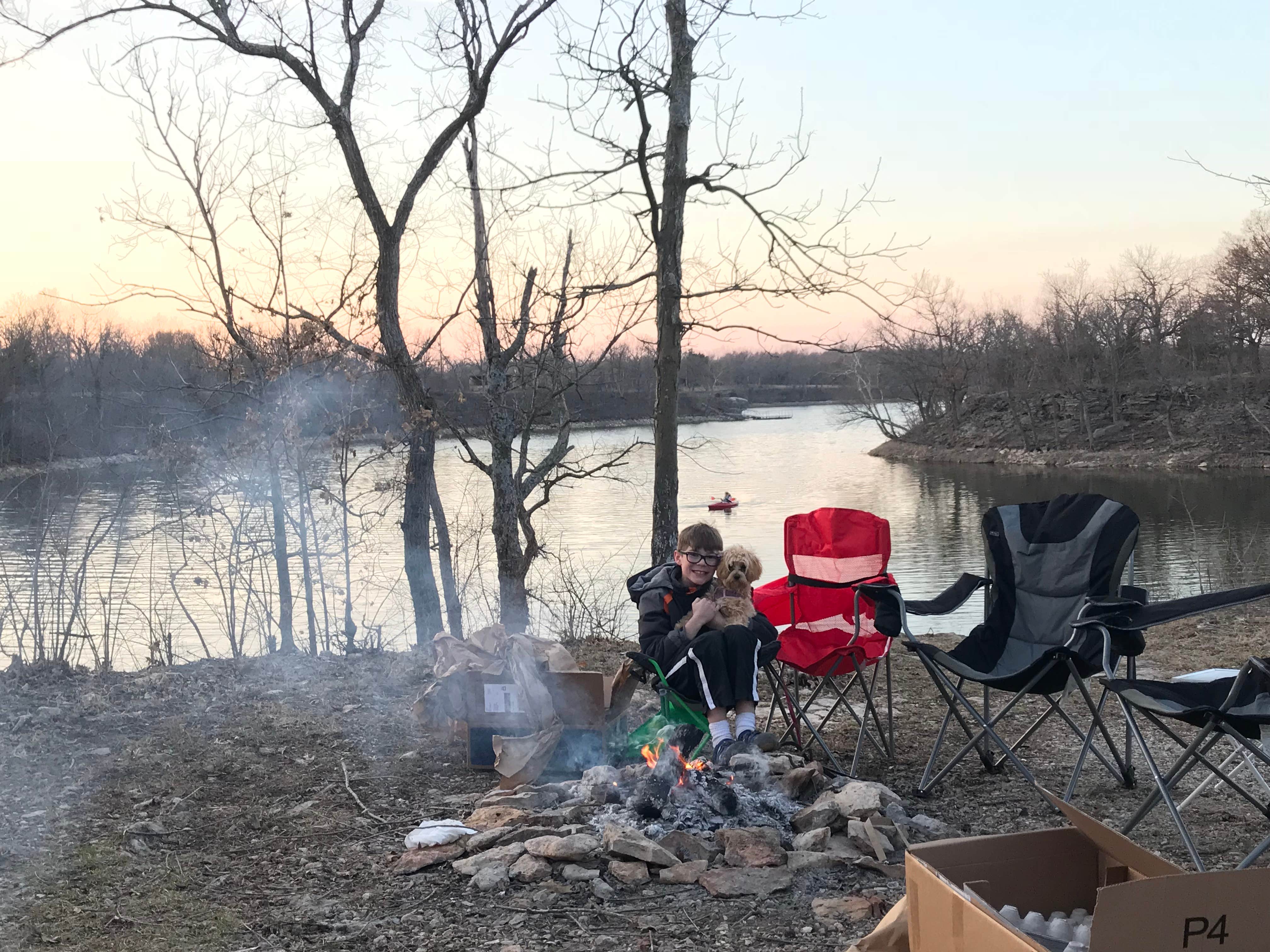Camper submitted image from Oak Point Campground — Crawford State Park - 4