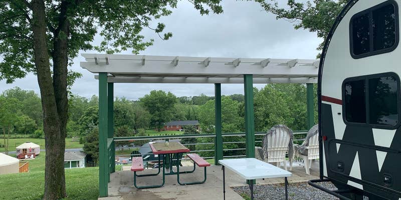 Camper submitted image from Spacious Skies Shenandoah Views