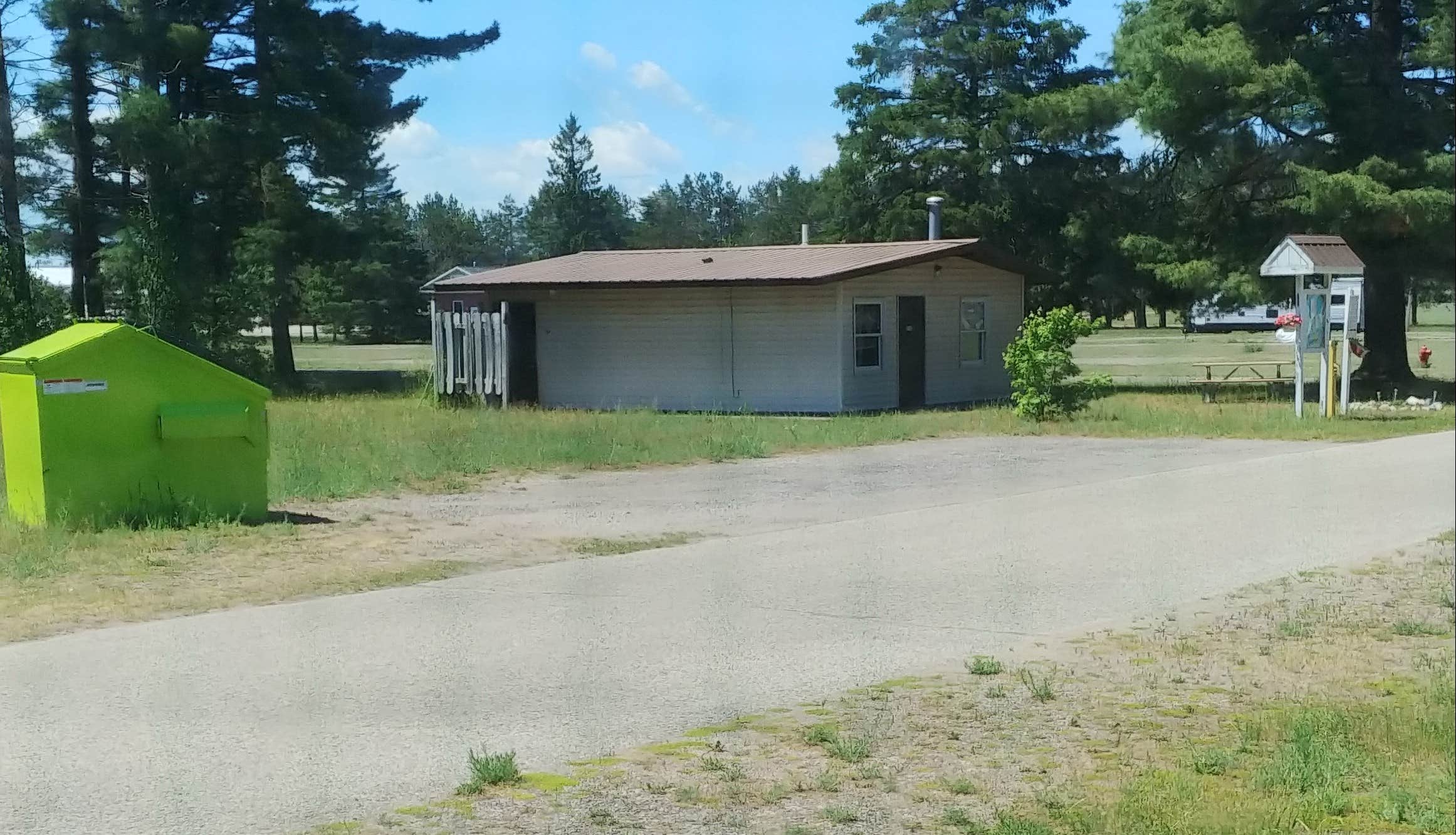 Camper-submitted photo at Kinross RV Park East near Rudyard, MI