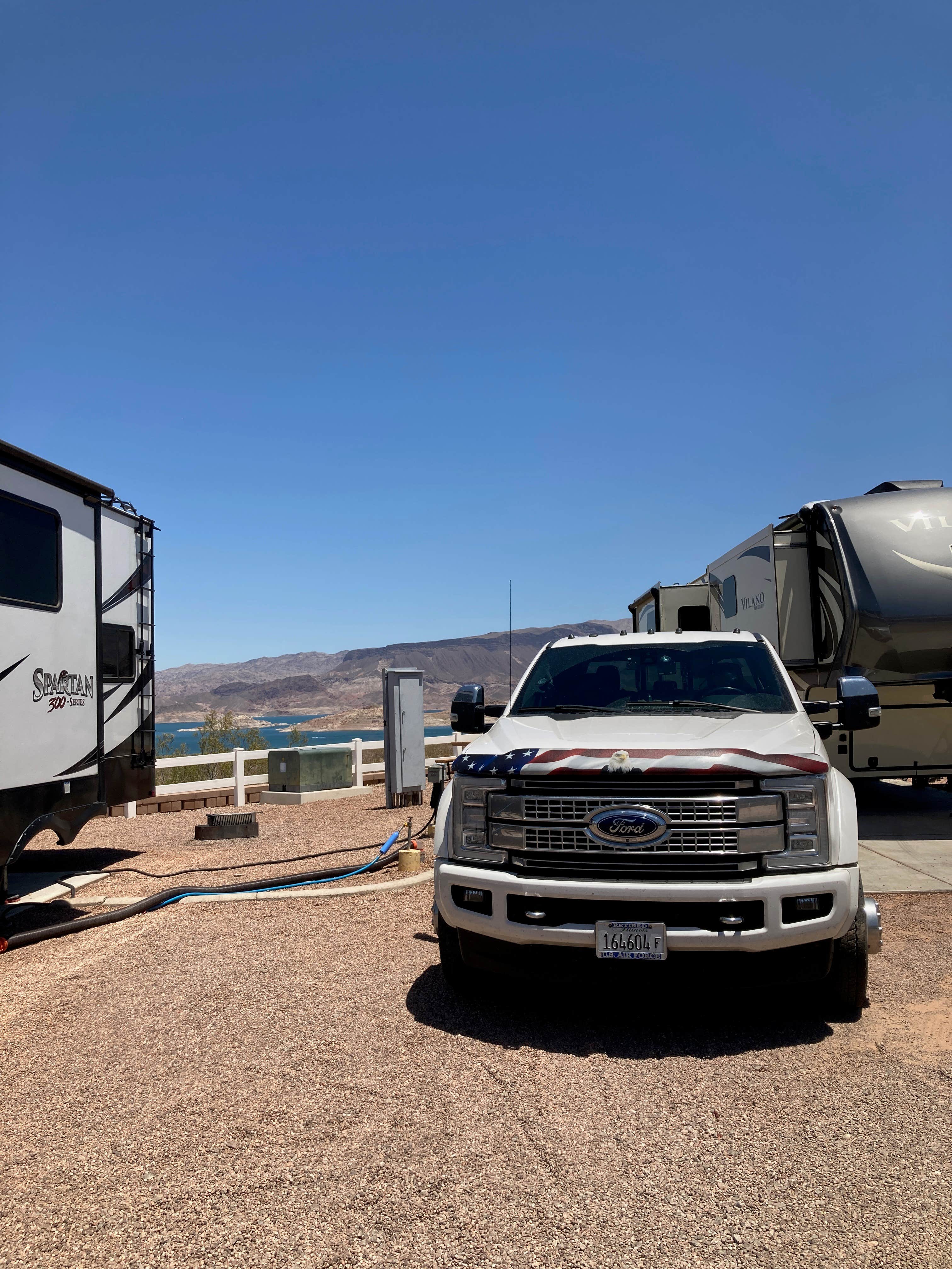 MickandKarla W.'s photo of rv camping at Lake Mead RV Village — Lake Mead National Recreation Area near Overton, NV