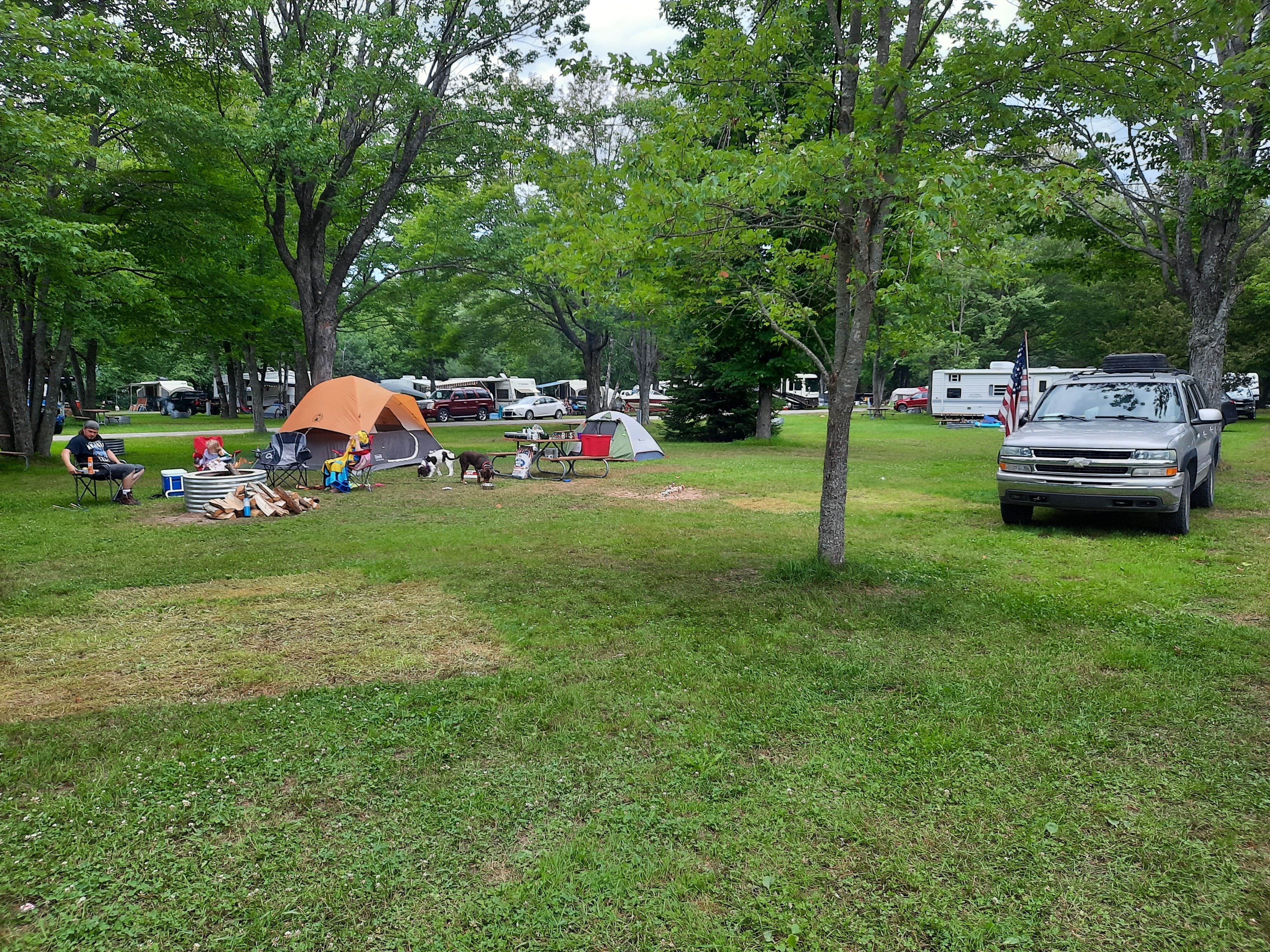 Corey O.'s photo at Brimley State Park Campground near Kinross, MI