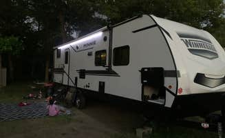 dineo's photo of rv camping at Eagle Ridge Campground near Lublin, WI