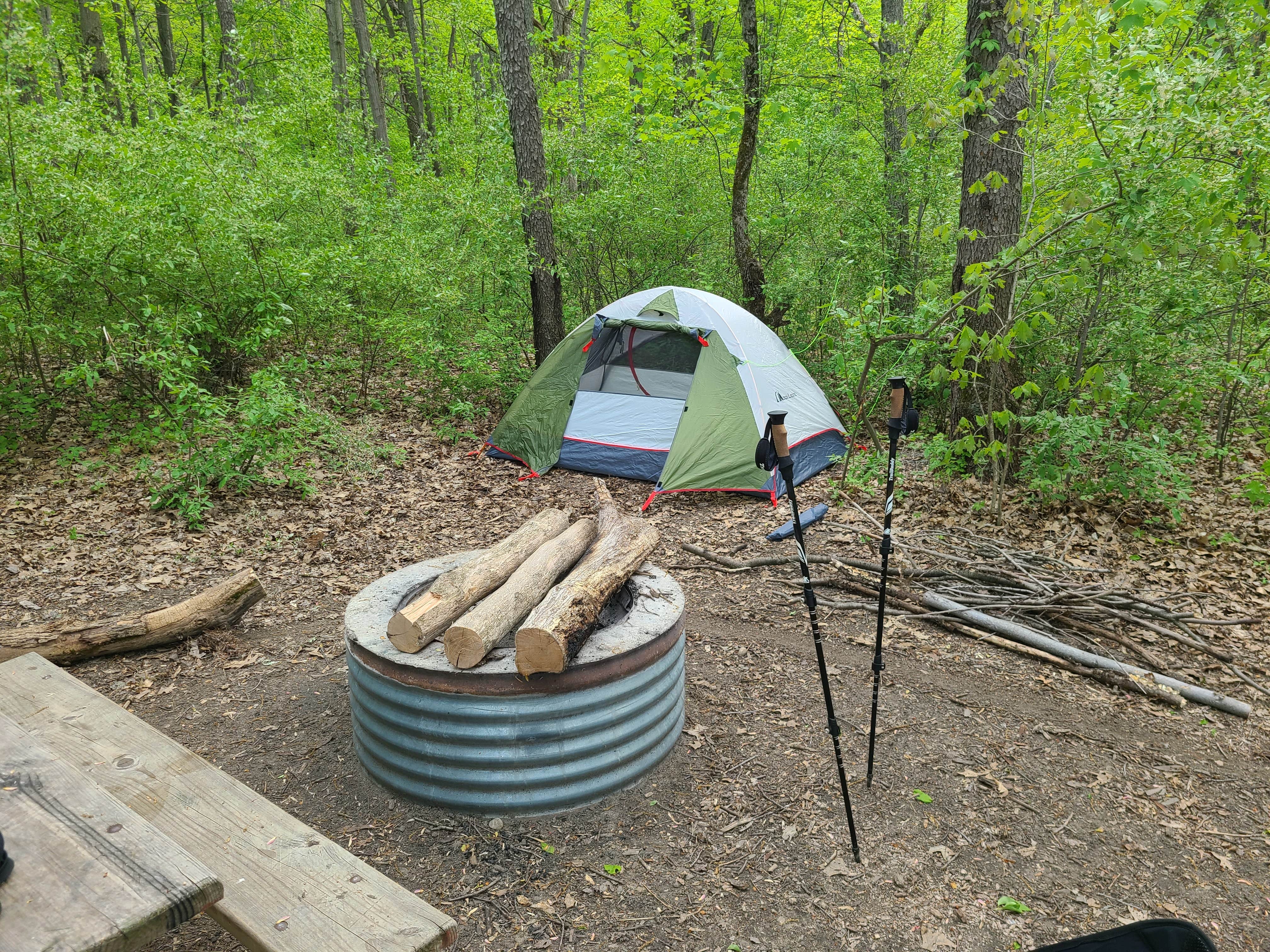 Corey O.'s photo at Blind Lake Rustic Campground — Pinckney Recreation Area near Jackson, MI
