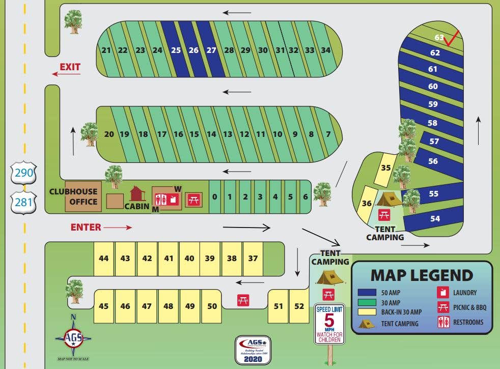 Roadrunner RV Park Johnson City, TX