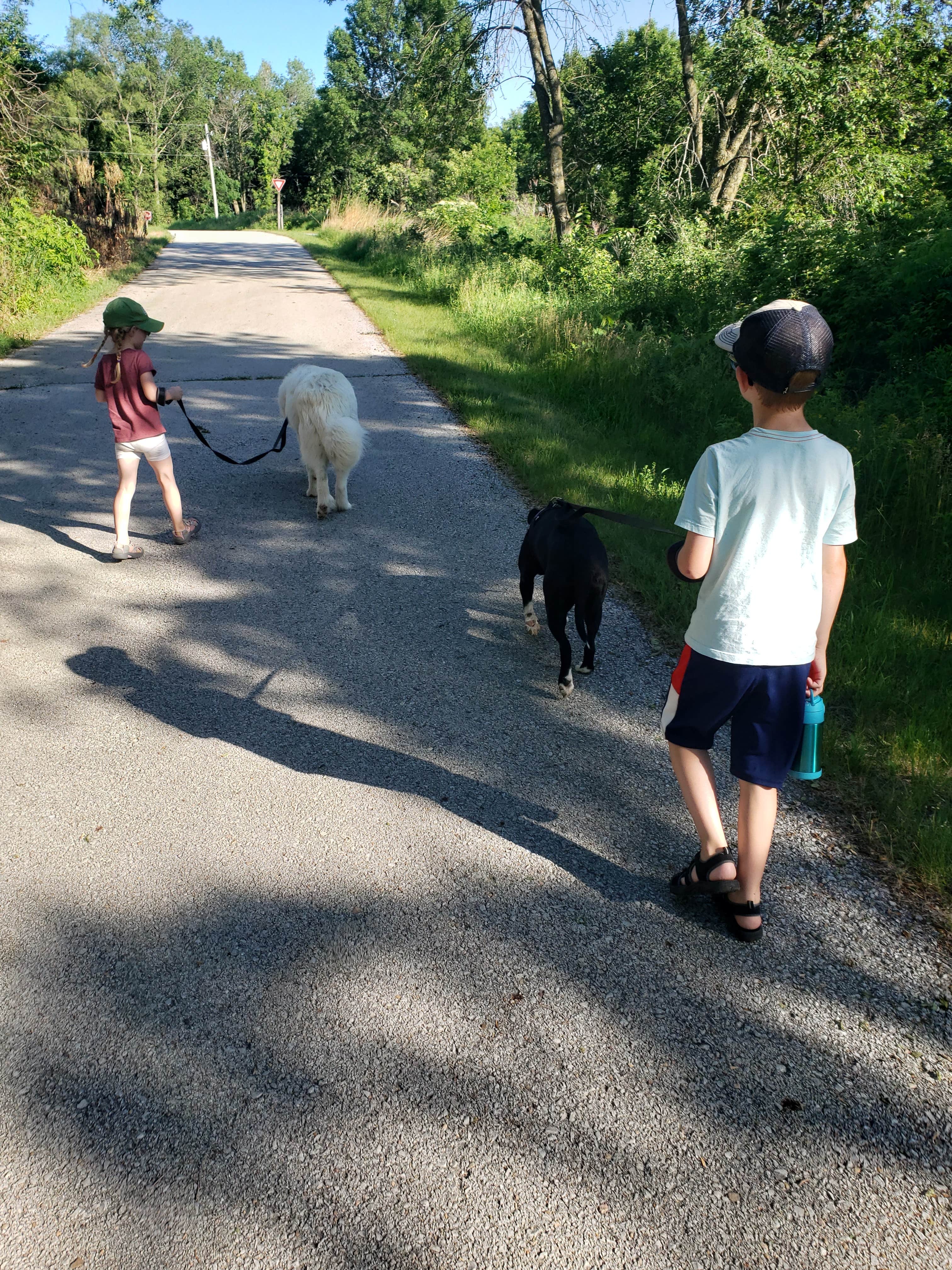 Jessica's photo of camping with pets at Hitchcock County Nature Center near Omaha, NE