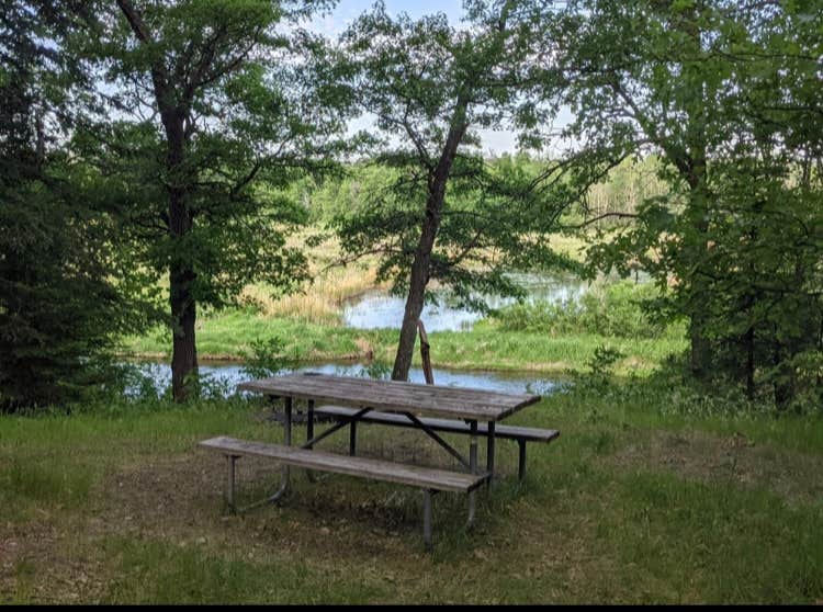 Camper-submitted photo at Crazy James Water Trail - Campsite for Paddlers near Blackduck, MN