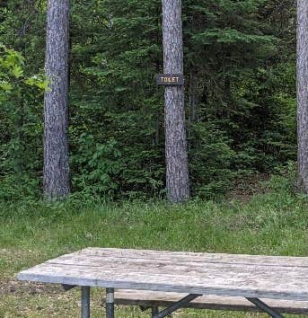 Camper-submitted photo at Crazy James Water Trail - Campsite for Paddlers near Blackduck, MN