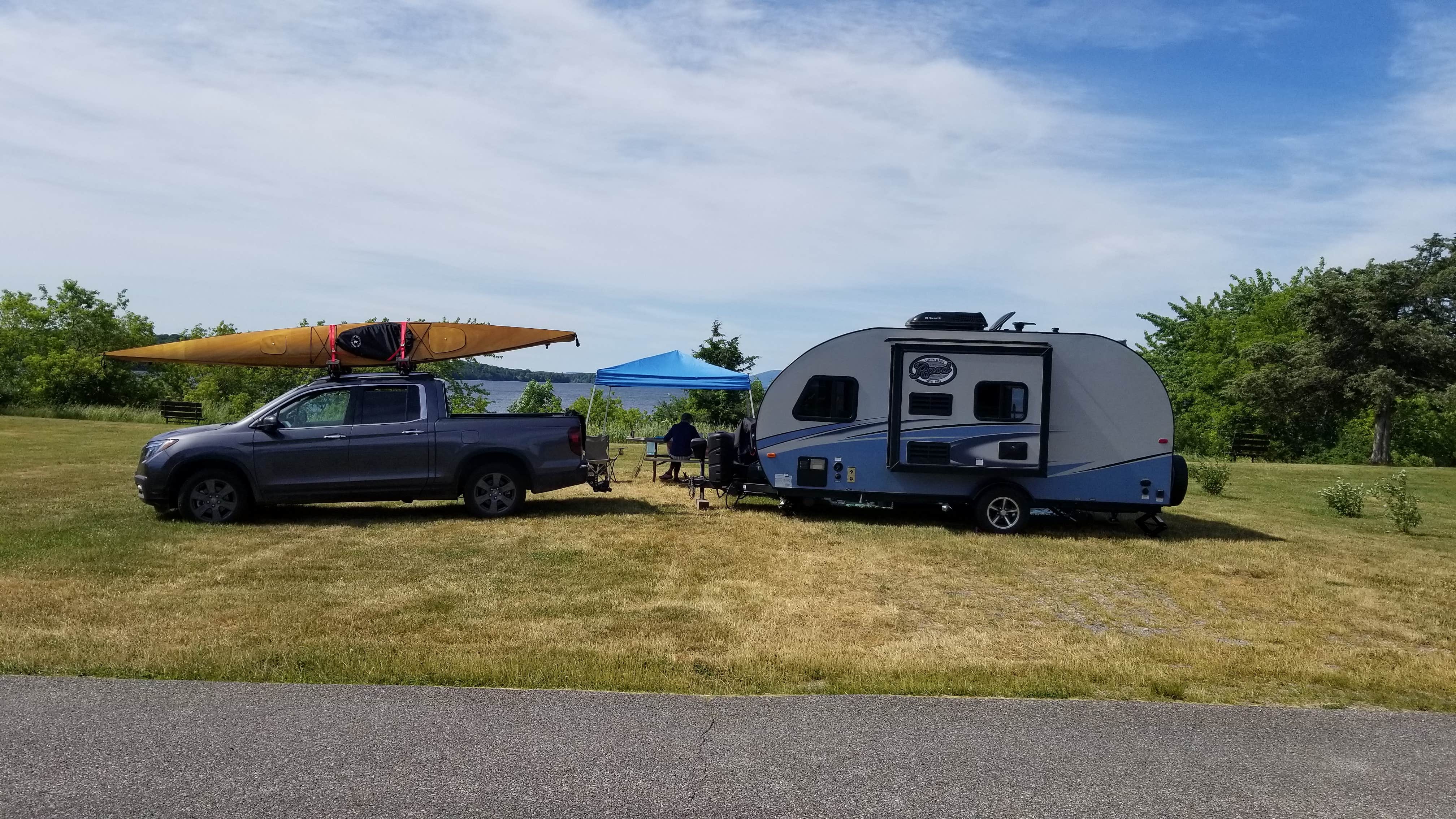 Kenneth B.'s photo of rv camping at Button Bay State Park Campground near Huntington, VT
