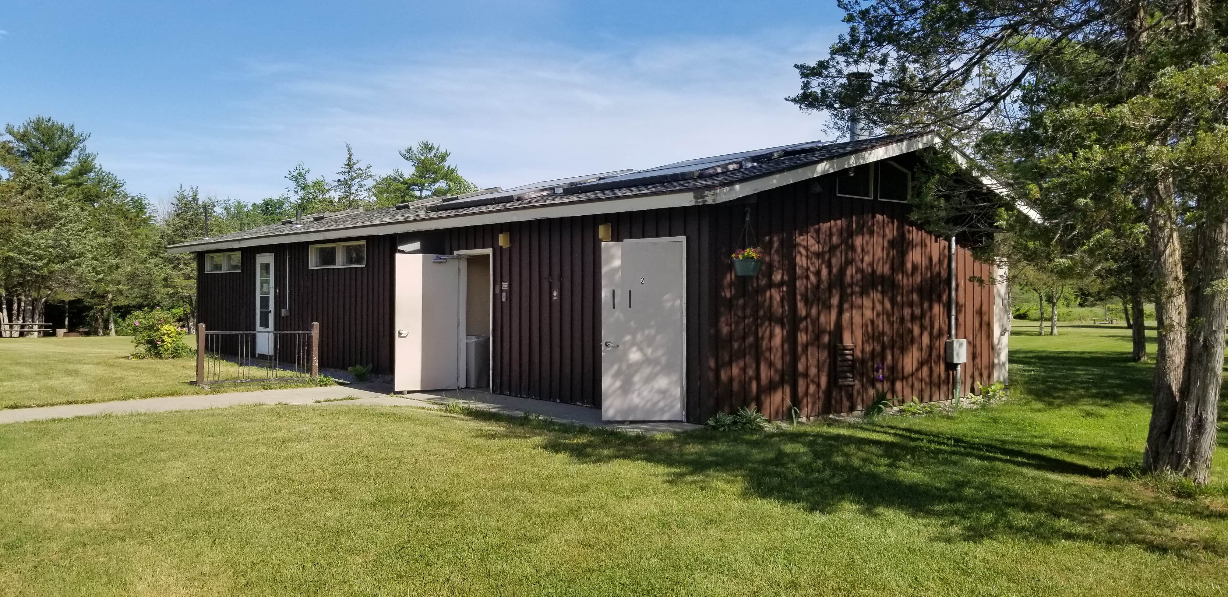 Kenneth B.'s photo of glamping accommodations at Button Bay State Park Campground near Milton, VT