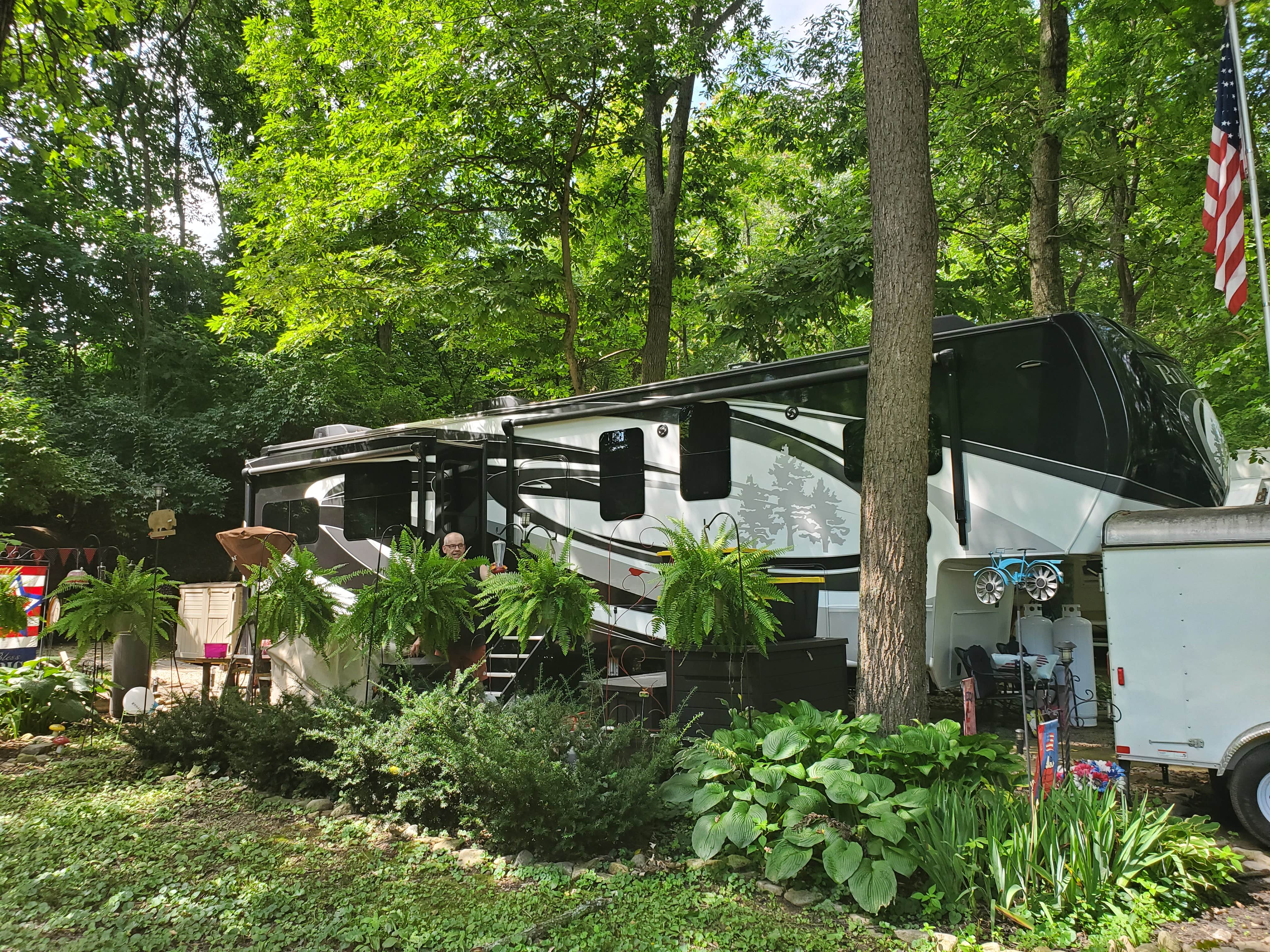 Camper-submitted photo at Frontier Campground near Liberty, OH