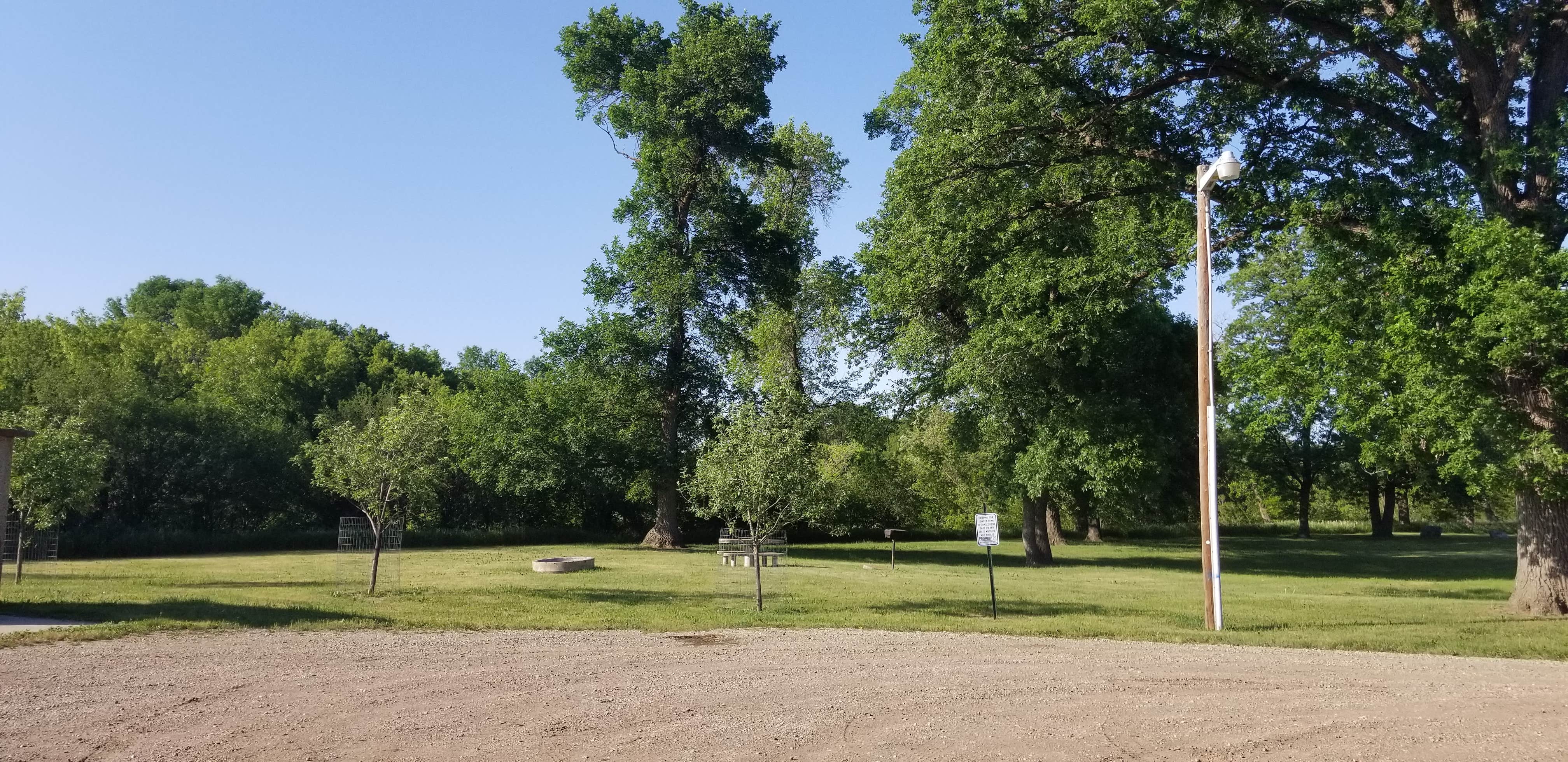 Camper-submitted photo at Faust Park near Valley City, ND