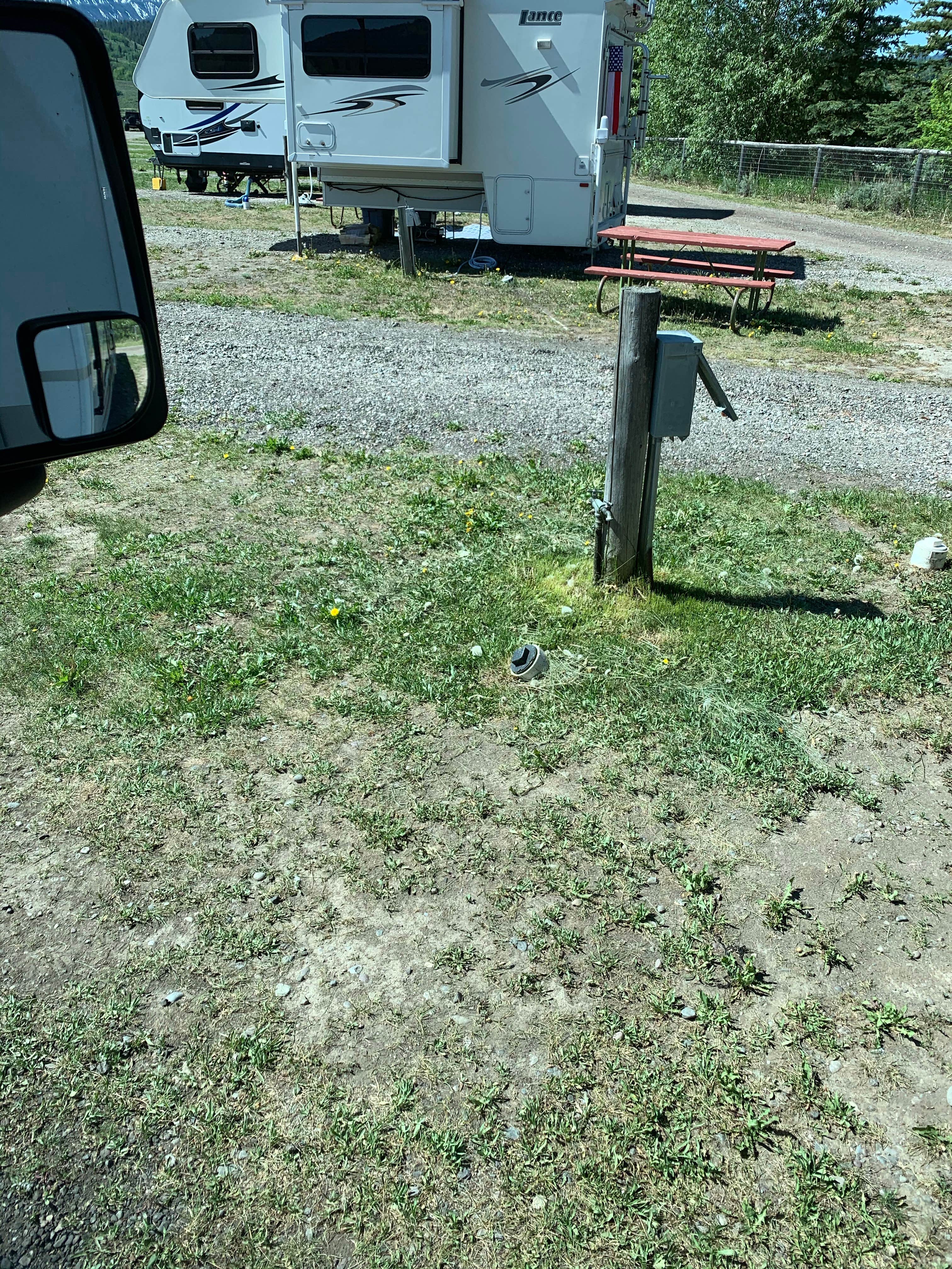 laura L.'s photo of rv camping at Fireside Buffalo Valley near Shoshone National Forest