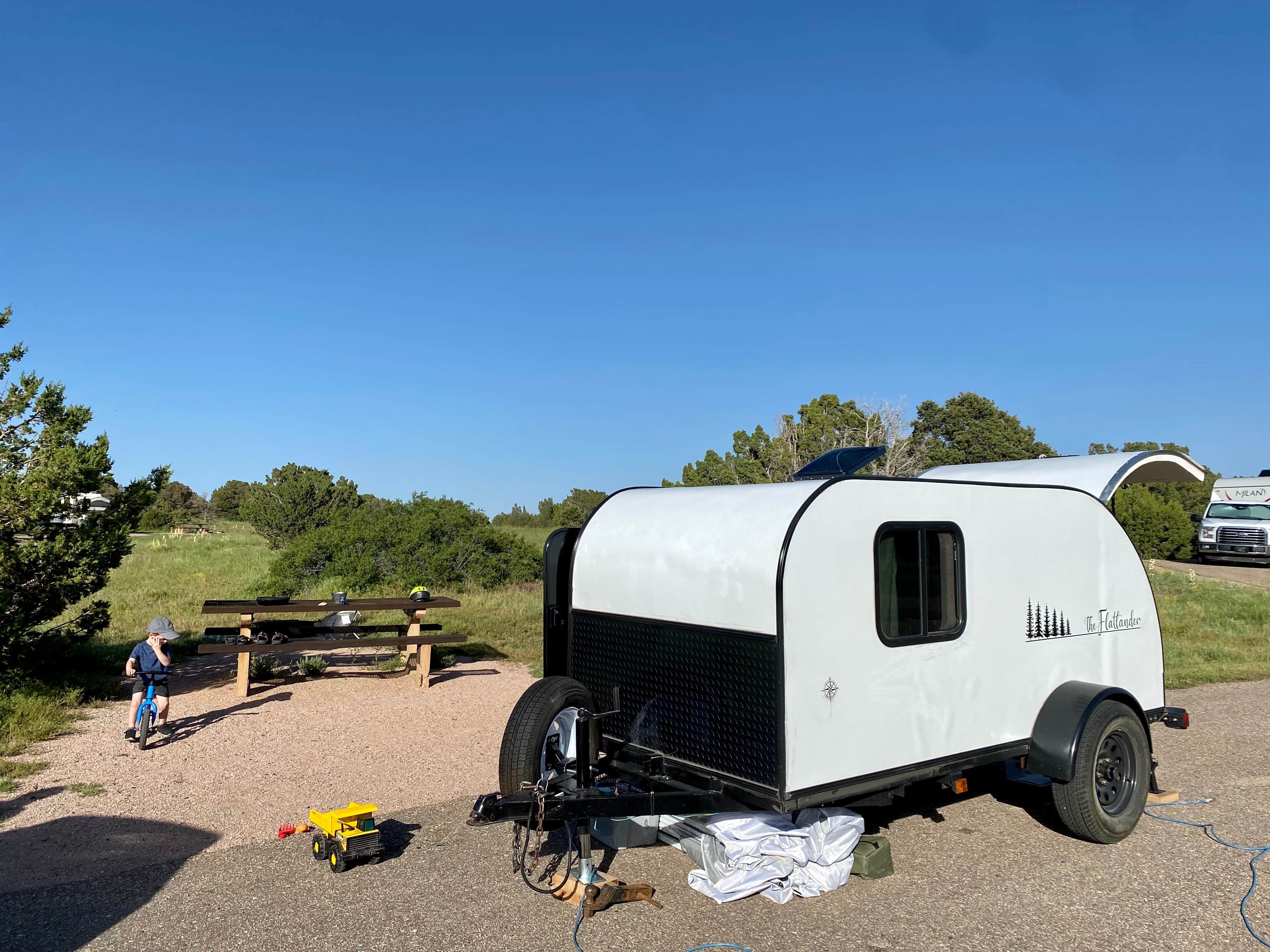 Steve D.'s photo of rv camping at Piñon Campground — Lathrop State Park near Gardner, CO