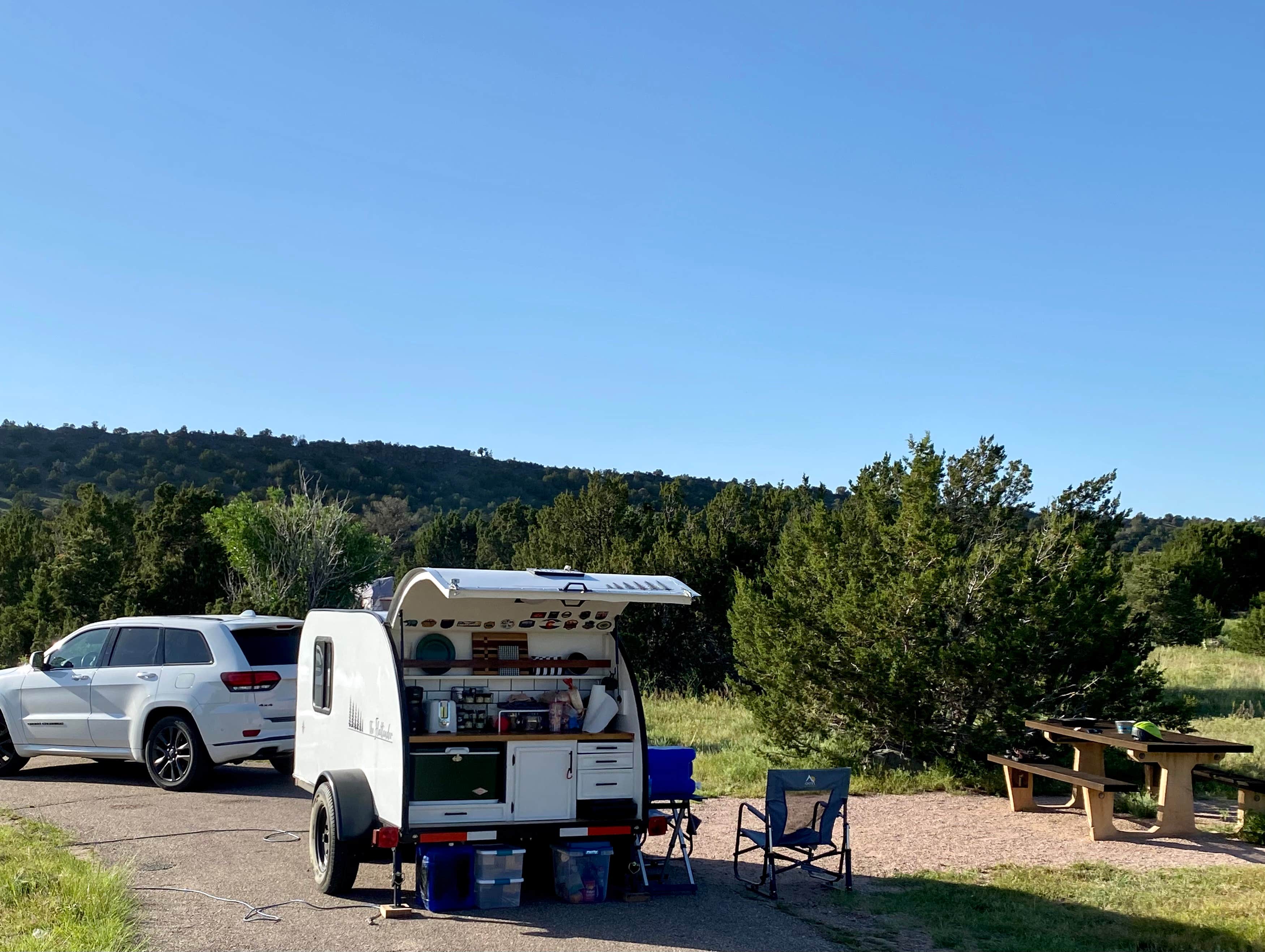 Steve D.'s photo of rv camping at Piñon Campground — Lathrop State Park near Walsenburg, CO