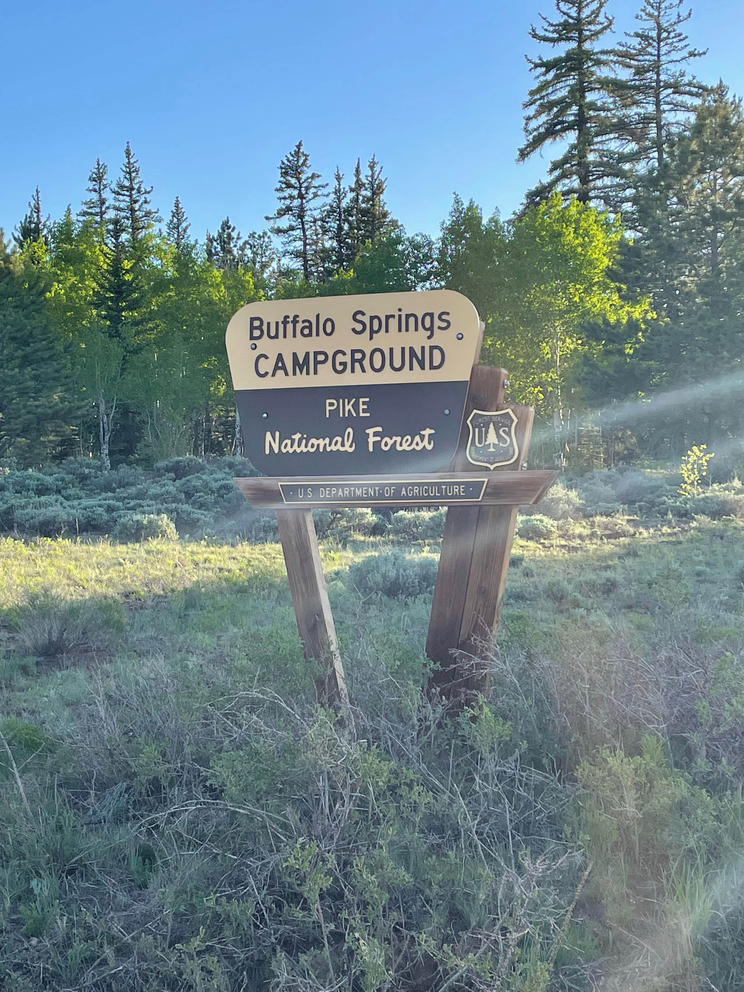 Camper-submitted photo at Buffalo Springs near Hartsel, CO