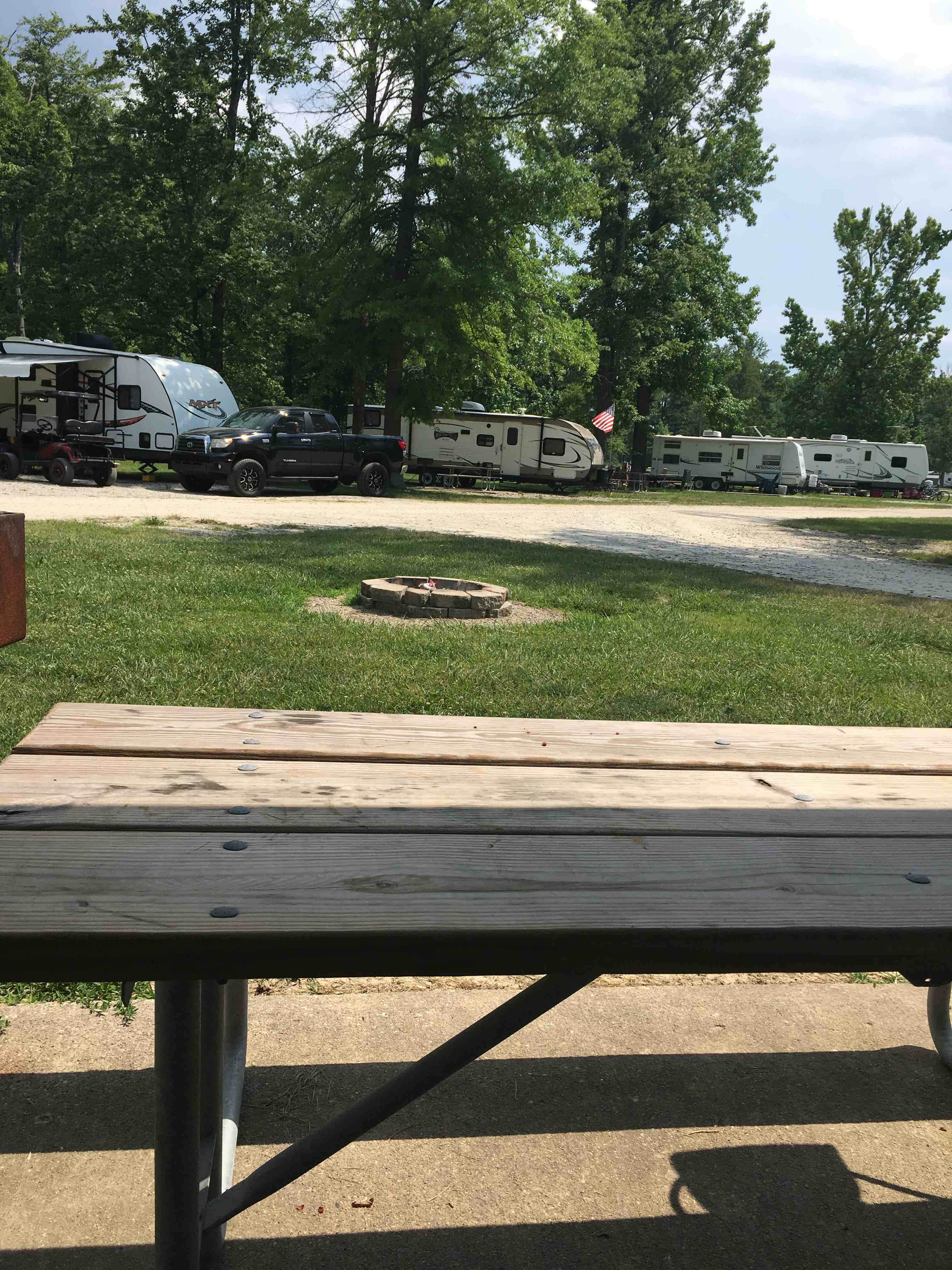 Dale Y.'s photo of rv camping at Thousand Trails Indian Lakes near Blue Ash, OH
