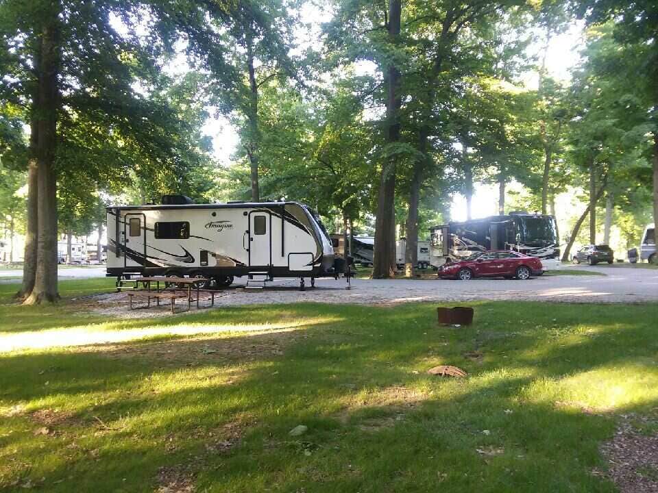 Jodi S.'s photo of rv camping at Johnny Appleseed Campground near Leo, IN