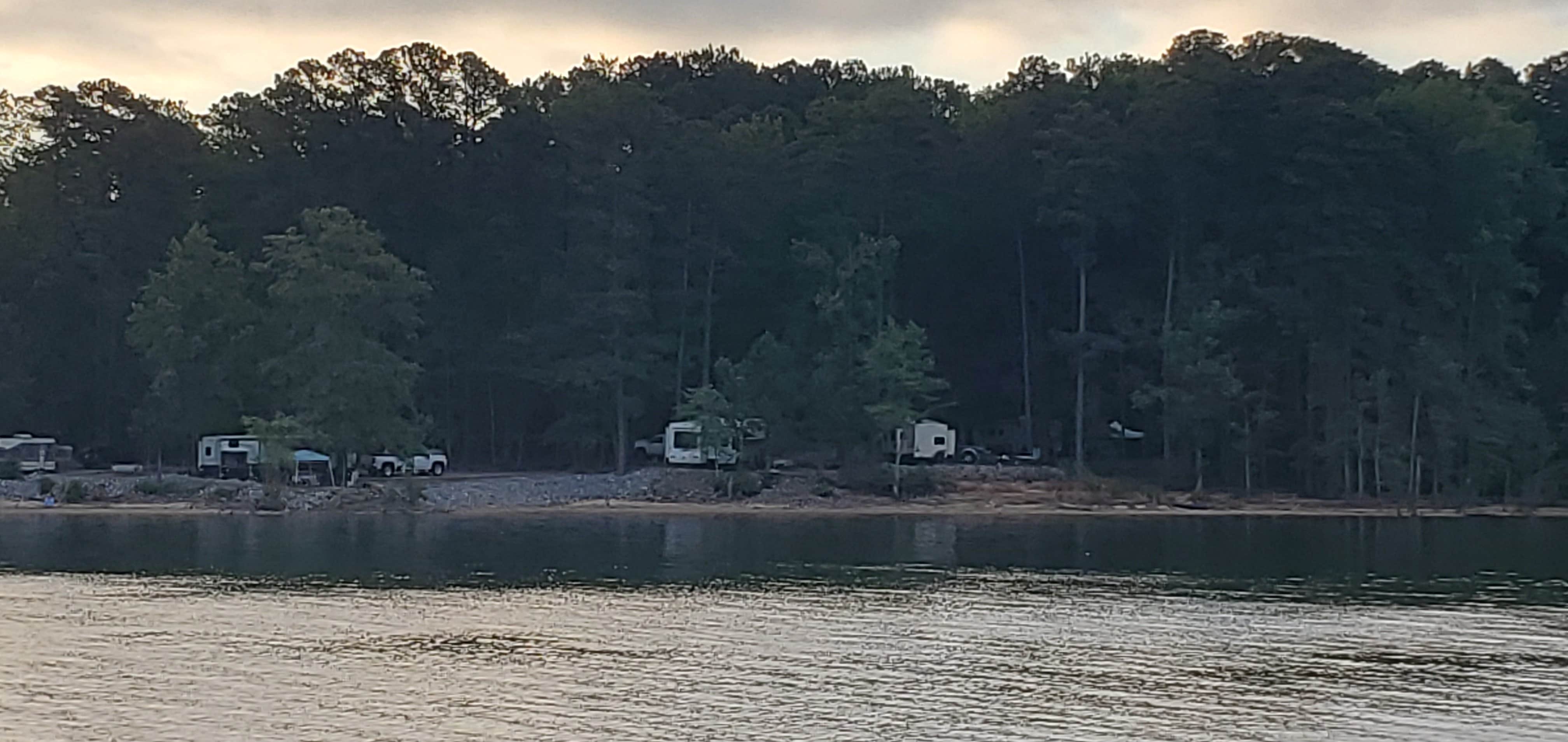 Camper submitted image from County Line Campground — Kerr Lake State Recreation Area - 3