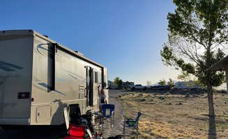 Zach R.'s photo of rv camping at Painted Rocks Campground — Yuba State Park near Sterling, UT