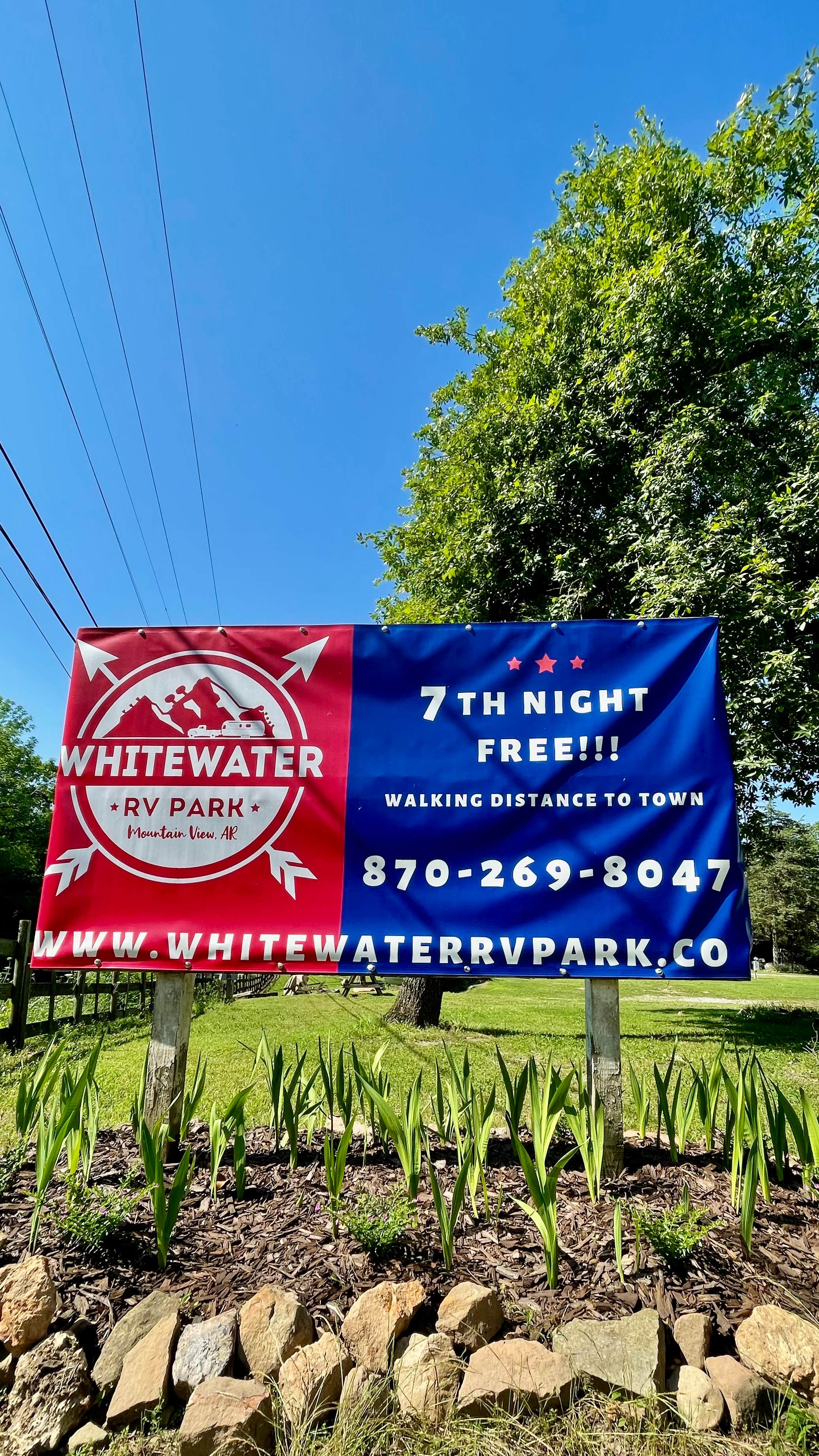 Camper-submitted photo at Whitewater RV Park near Marshall, AR