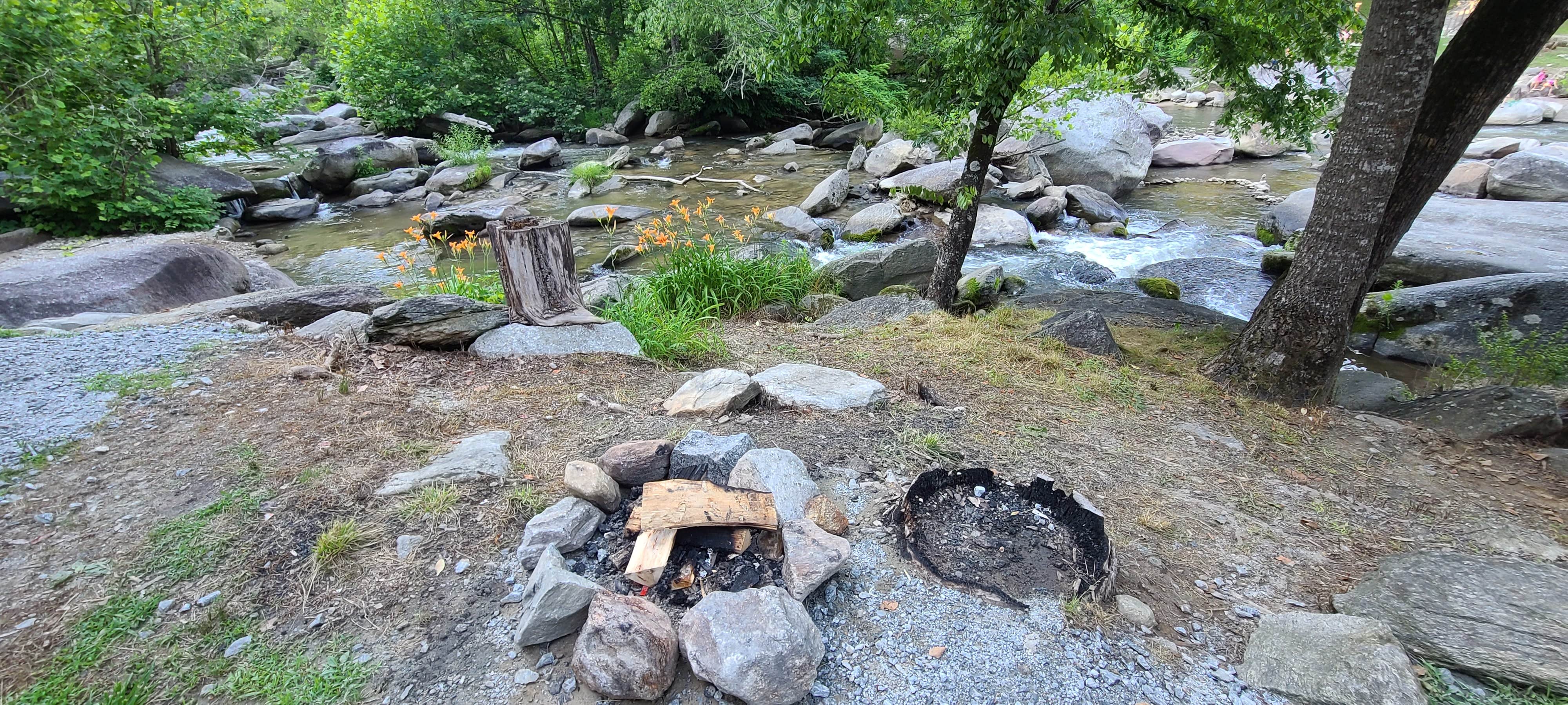 Camper submitted image from Hickory Nut Falls Family Campground - 3