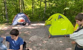 Camping near Gardner Lake Campsite: Deer Park Lake Backcountry Campsite — Itasca State Park, Park Rapids, Minnesota