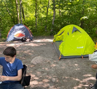 Camper-submitted photo from Deer Park Lake Backcountry Campsite — Itasca State Park