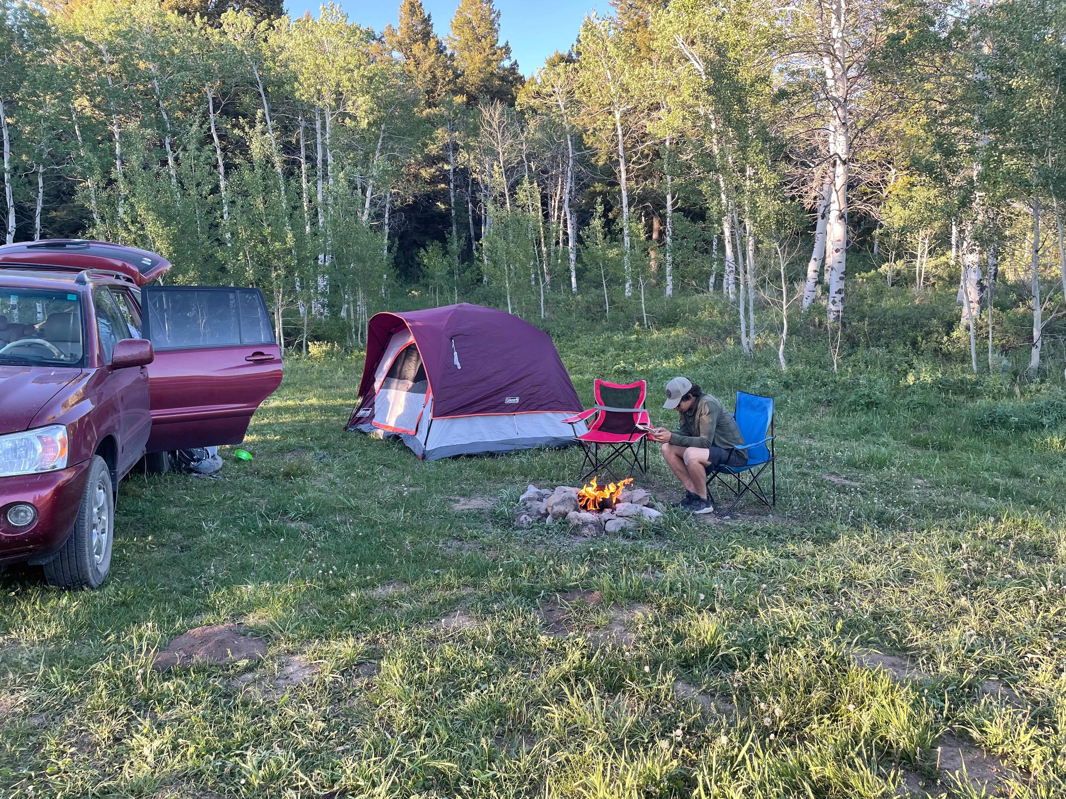 Camper submitted image from Targhee Creek - 1