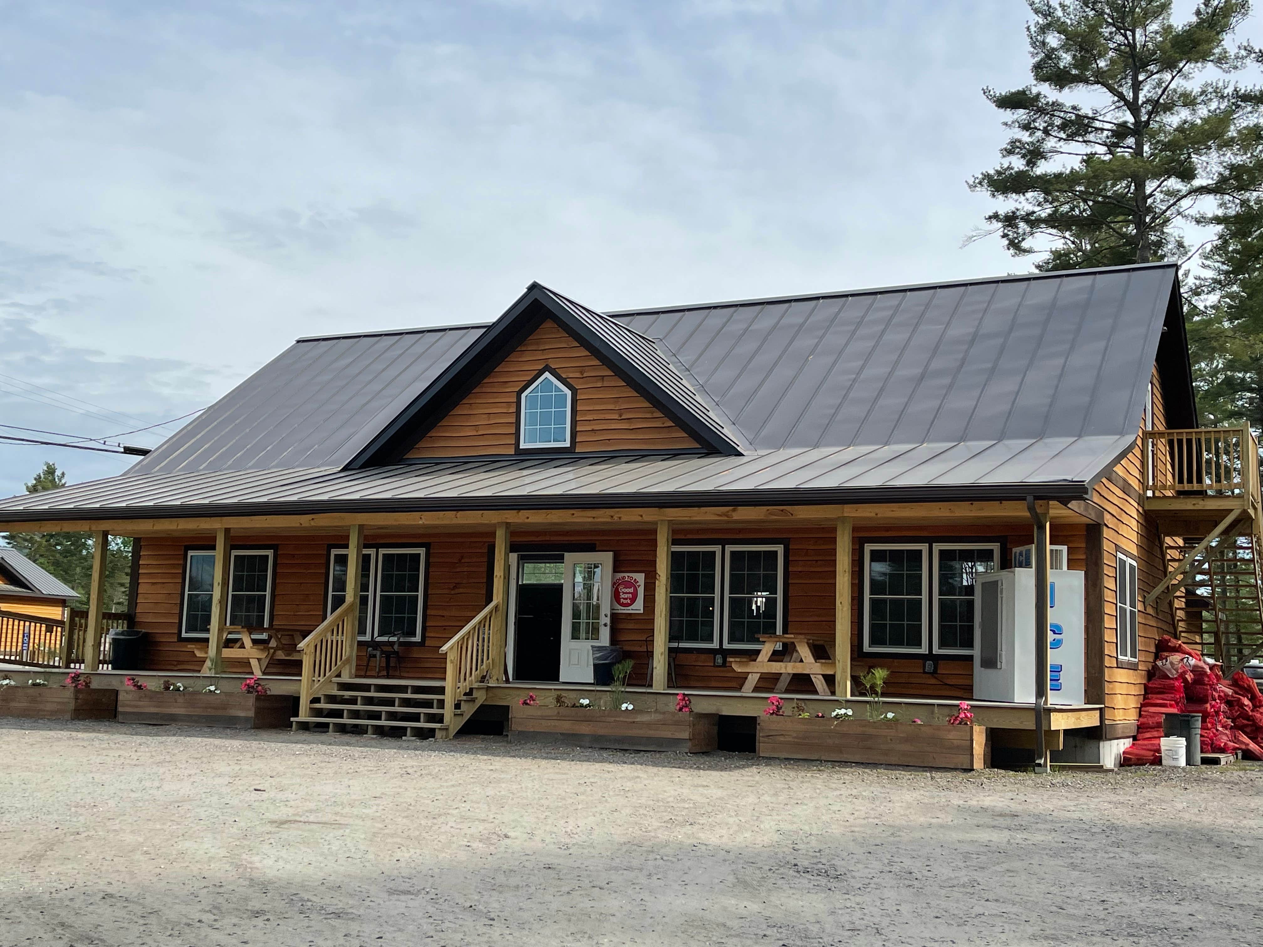 Rick G.'s photo of glamping accommodations at Kingdom Campground near Barre, VT