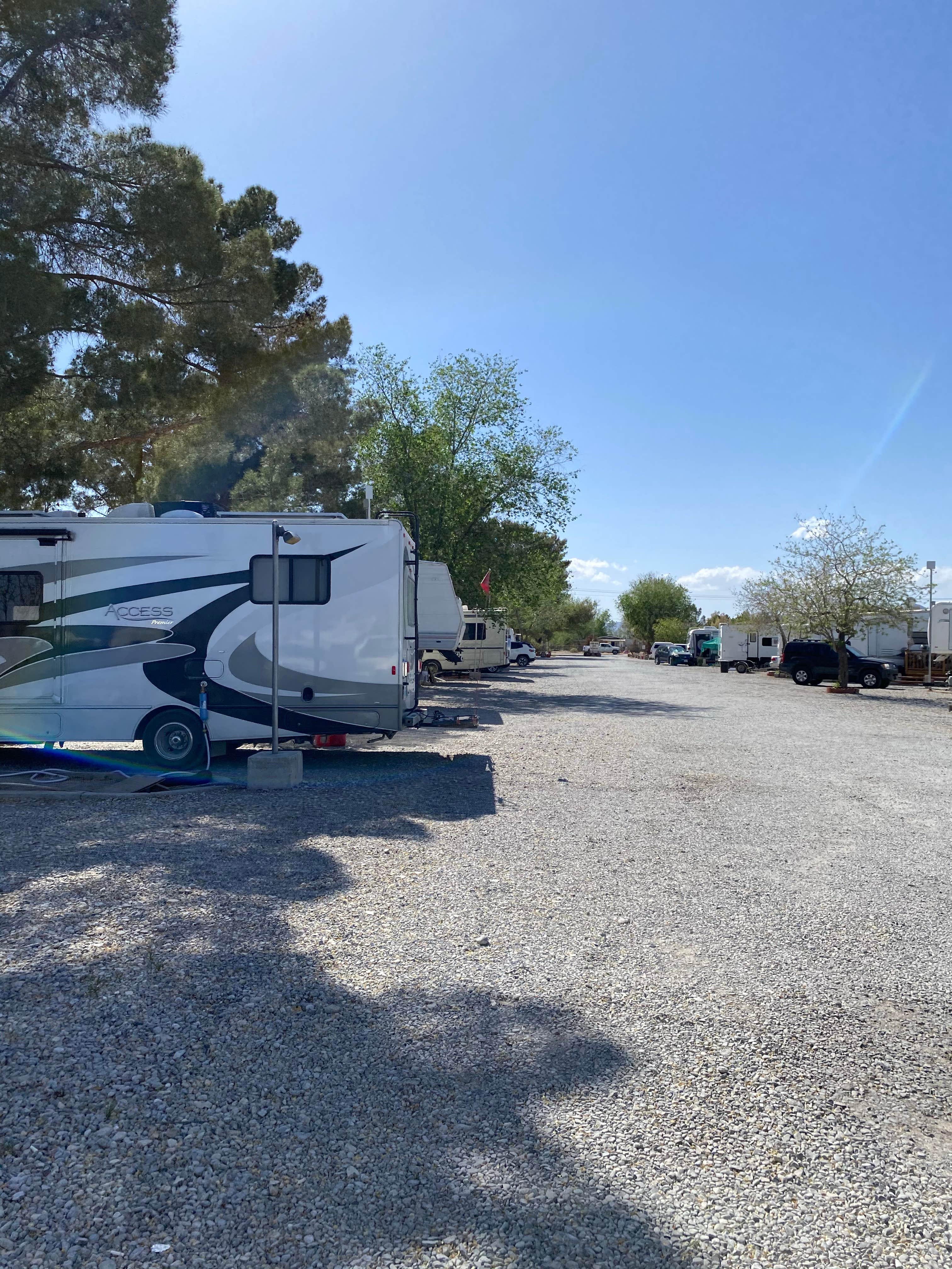 Camping near Pahrump Station RV Park: Pahrump RV Park, Pahrump, Nevada