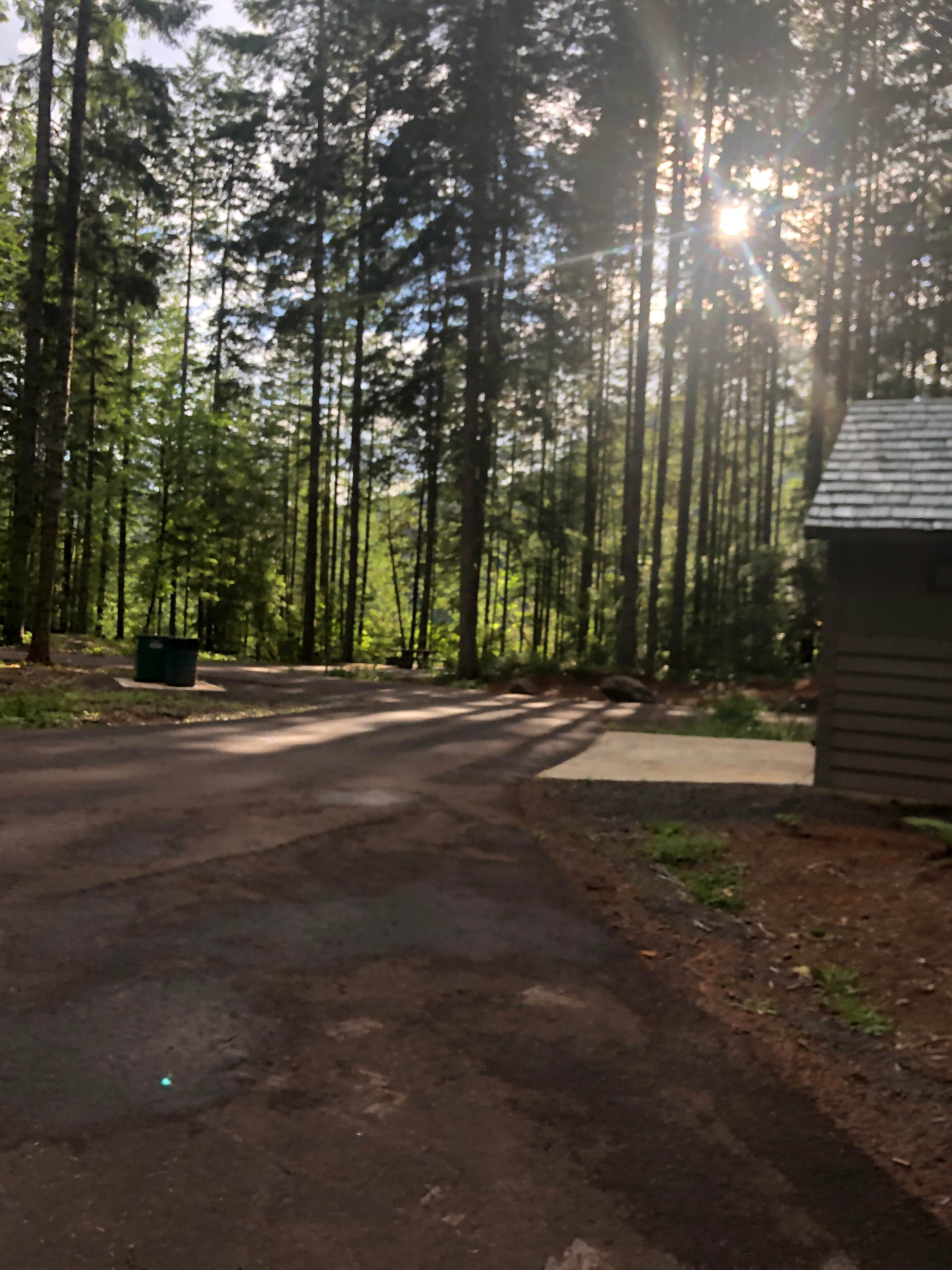 Becky S.'s photo of glamping accommodations at Whitcomb Creek County Park near Foster, OR